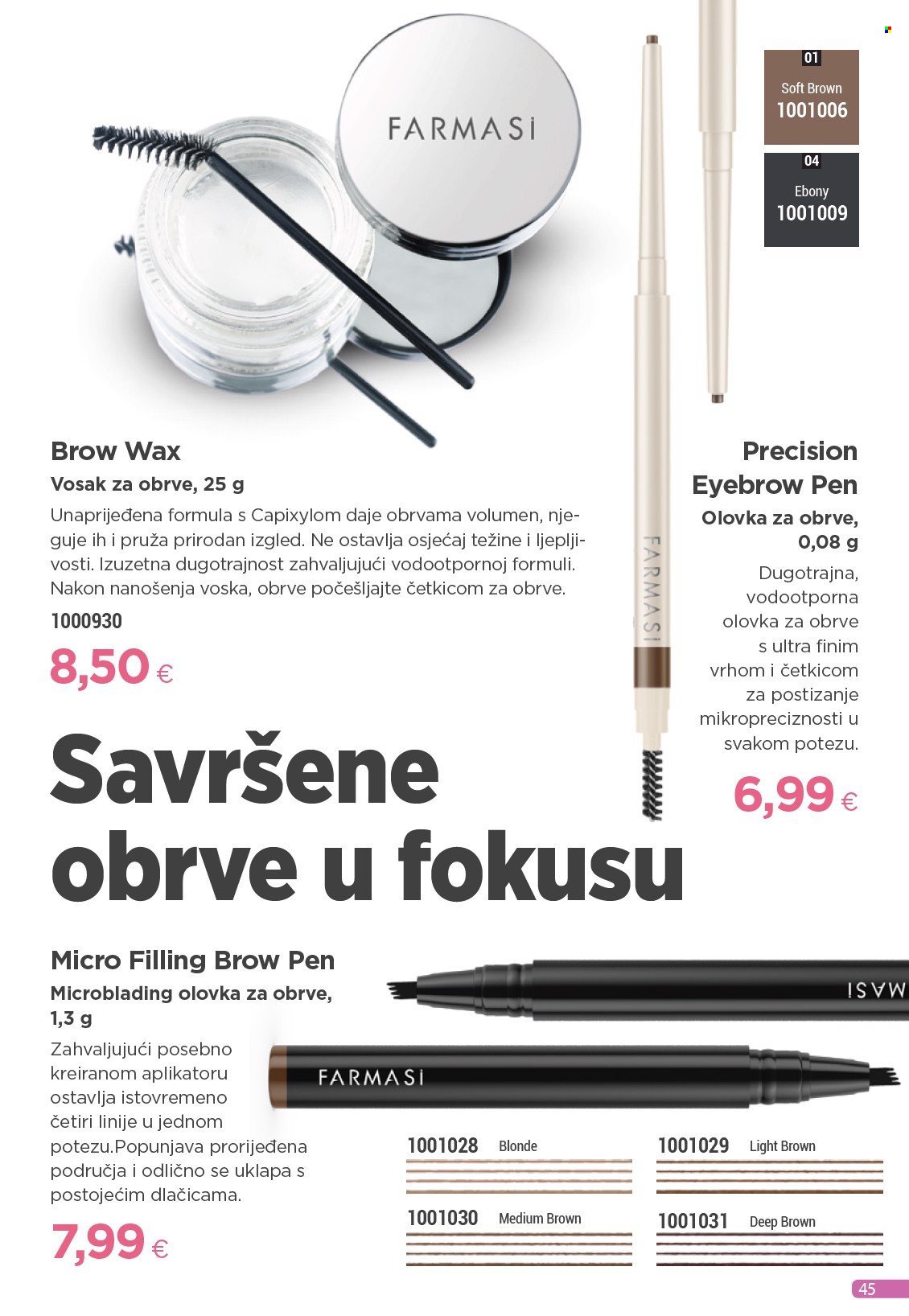 FARMASI katalog - Od petka 01.08.2025.