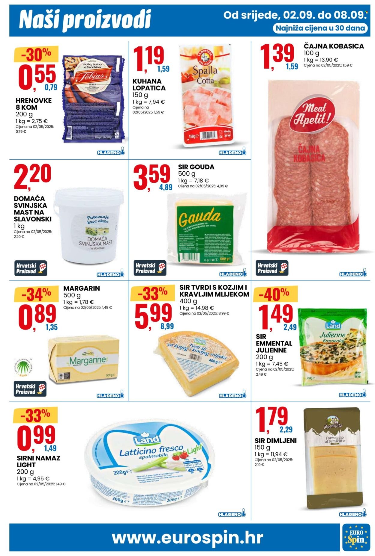 EUROSPIN katalog - Od srijede 02.09.2026.