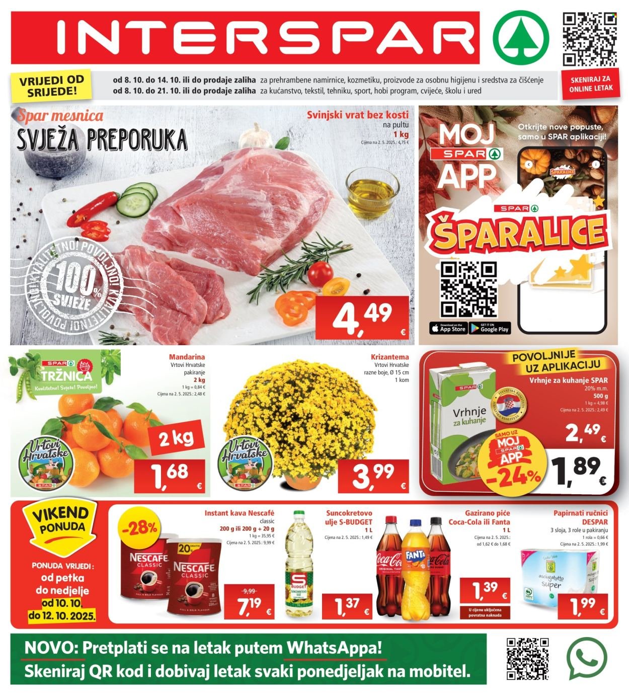 INTERSPAR katalog - Od srijede 08.10.2025.