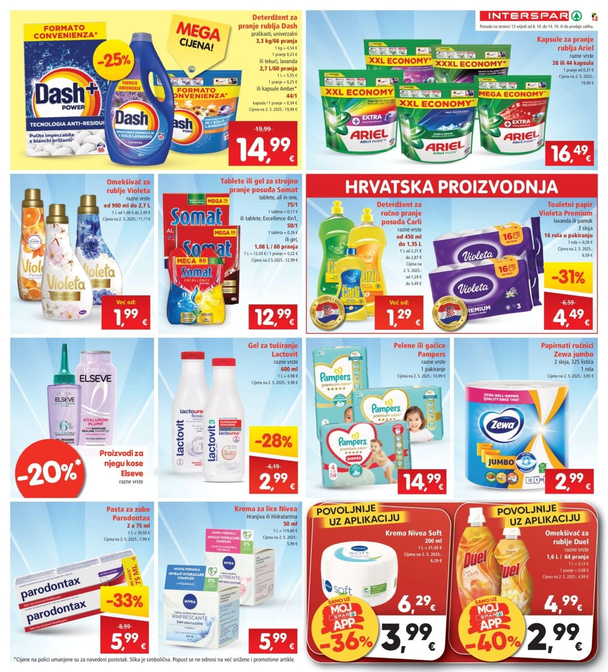 INTERSPAR katalog - Od srijede 08.10.2025.