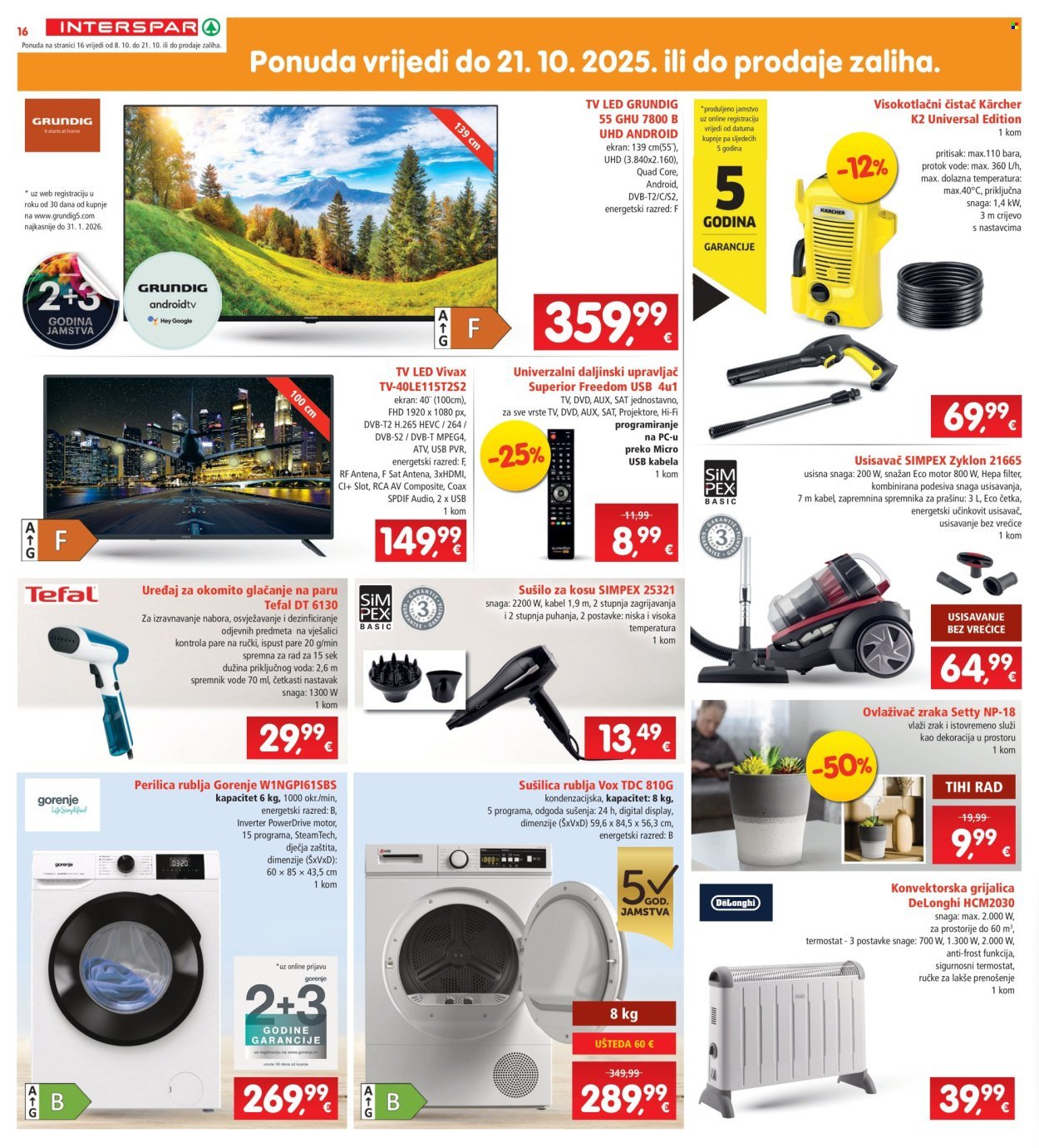 INTERSPAR katalog - Od srijede 08.10.2025.