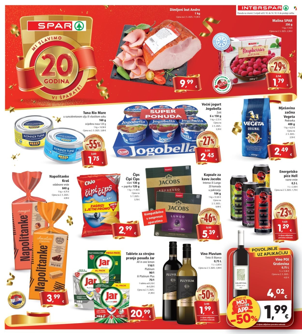 INTERSPAR katalog - Od srijede 08.10.2025.