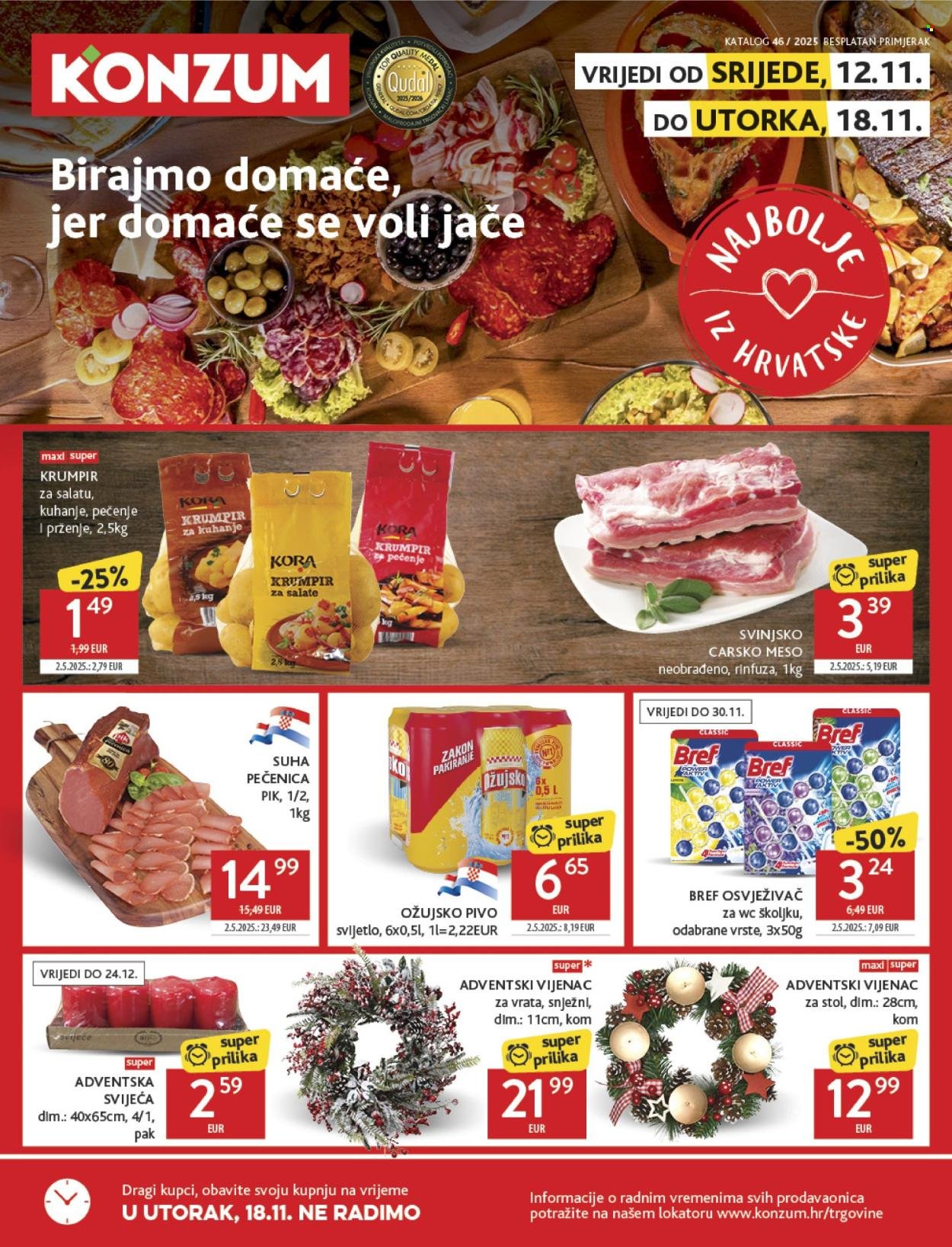 KONZUM katalog - Od srijede 12.11.2025.