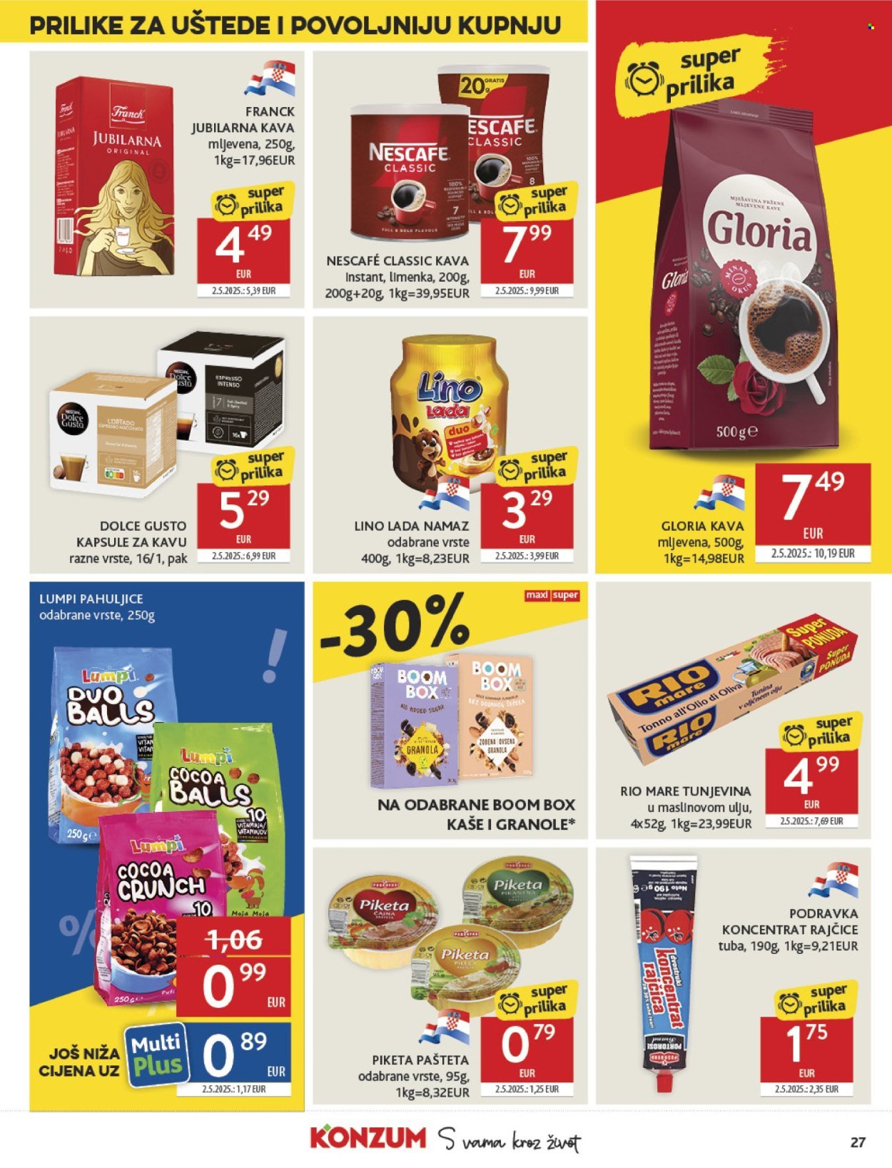 KONZUM katalog - Od srijede 12.11.2025.