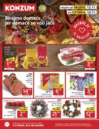 KONZUM katalog - Od srijede 12.11.2025.