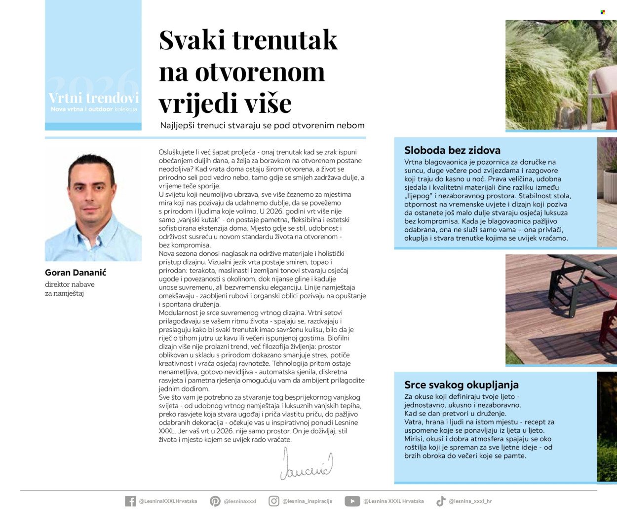 LESNINA katalog - Vrtni trendovi 2026