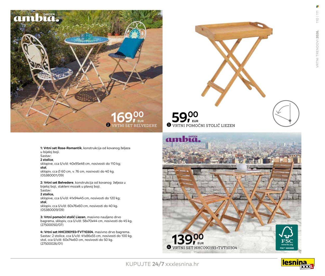 LESNINA katalog - Vrtni trendovi 2026