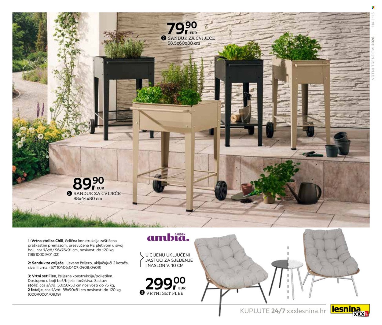 LESNINA katalog - Vrtni trendovi 2026