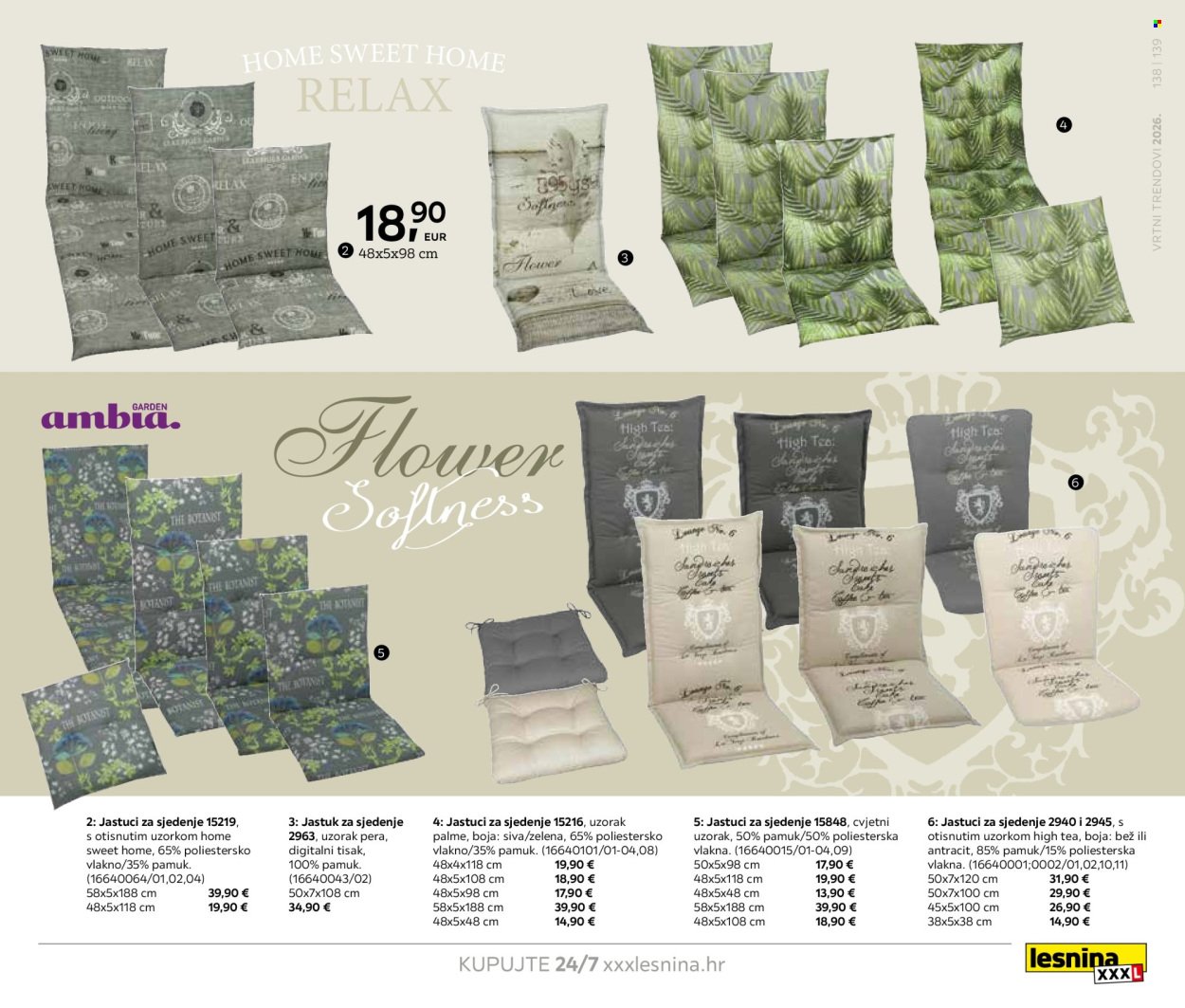 LESNINA katalog - Vrtni trendovi 2026
