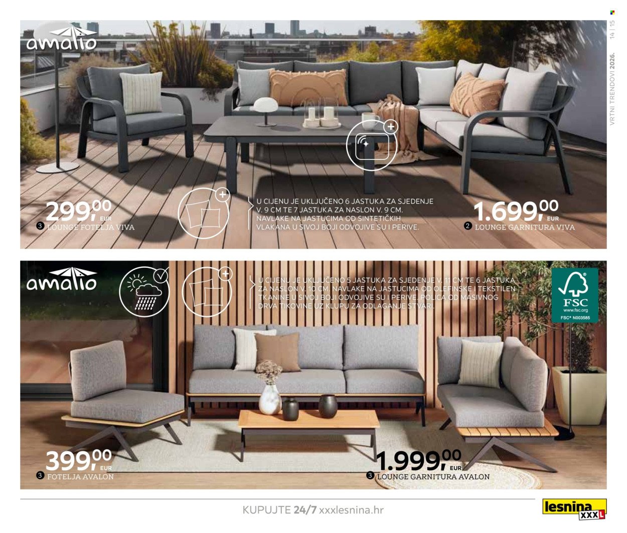 LESNINA katalog - Vrtni trendovi 2026
