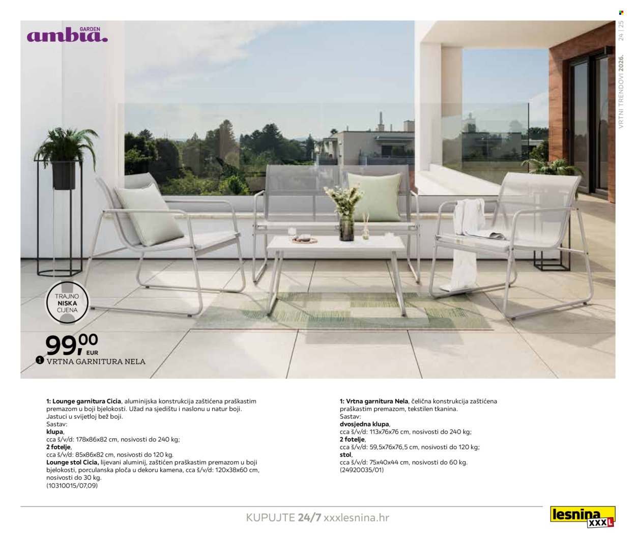 LESNINA katalog - Vrtni trendovi 2026