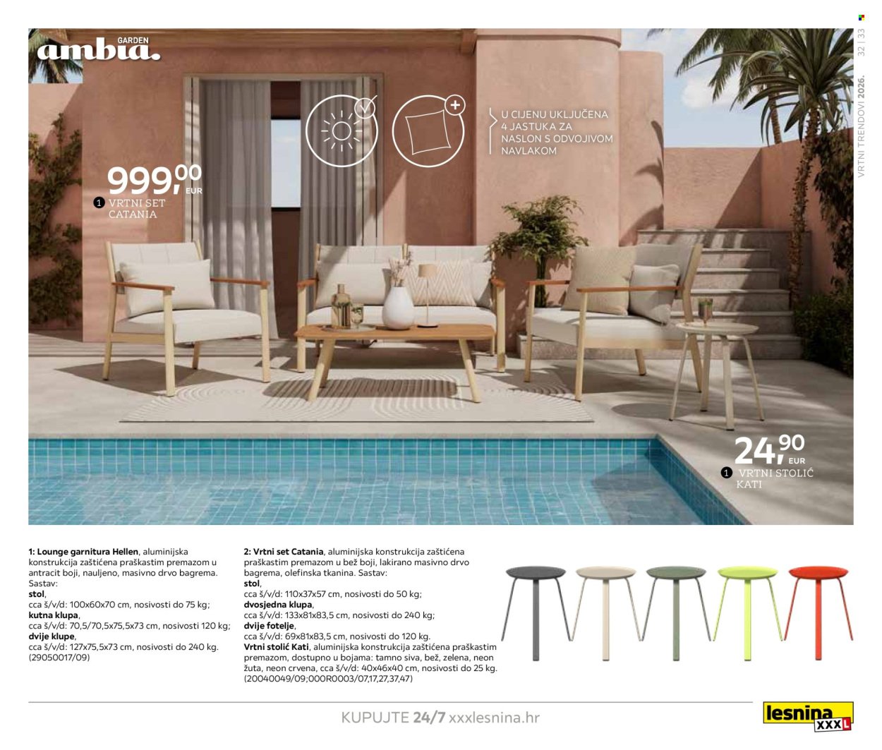 LESNINA katalog - Vrtni trendovi 2026