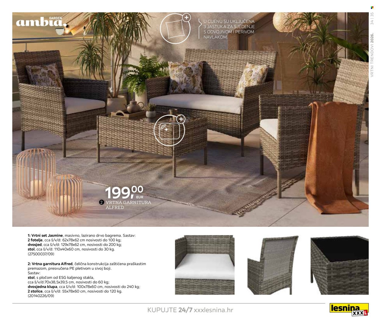 LESNINA katalog - Vrtni trendovi 2026