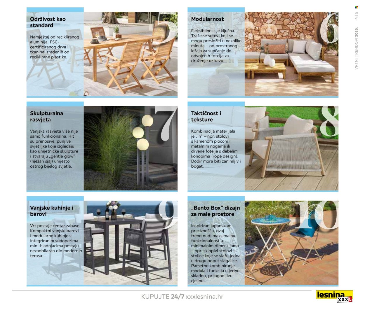 LESNINA katalog - Vrtni trendovi 2026