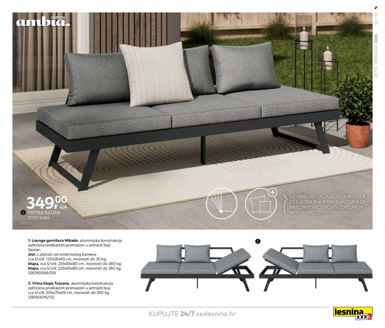 LESNINA katalog - Vrtni trendovi 2026