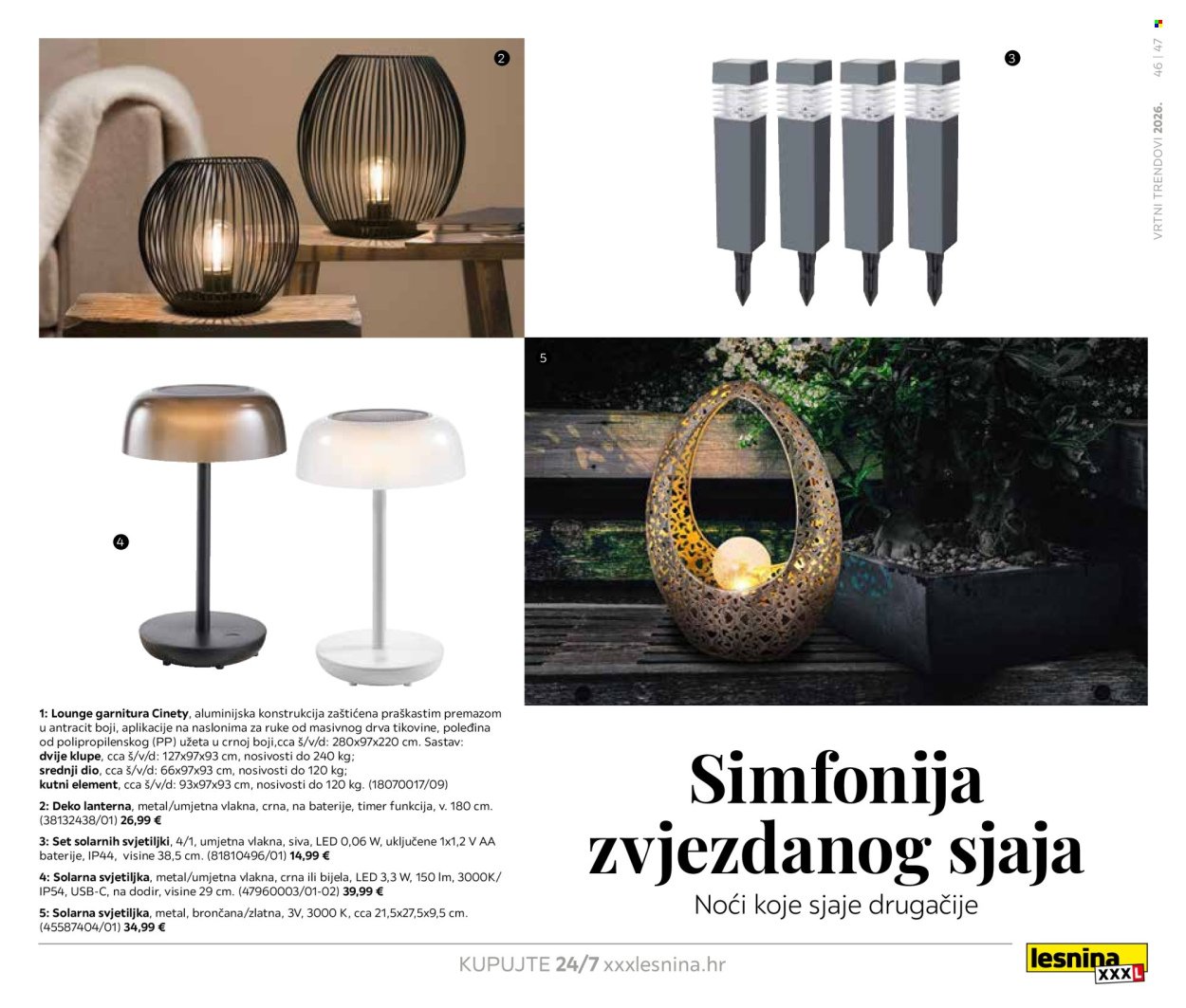 LESNINA katalog - Vrtni trendovi 2026