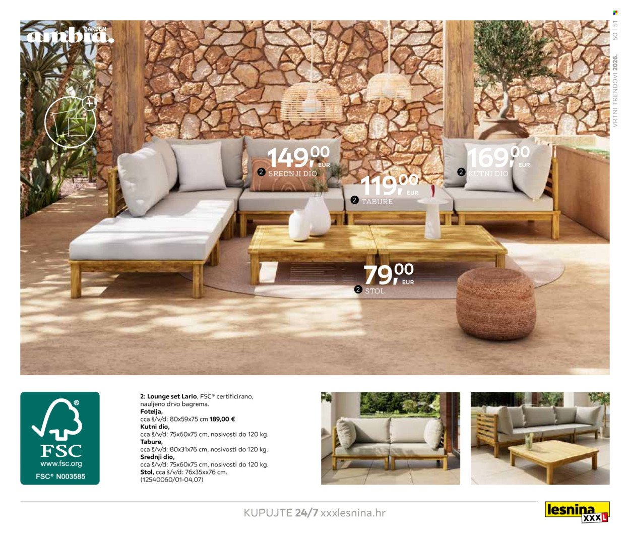 LESNINA katalog - Vrtni trendovi 2026