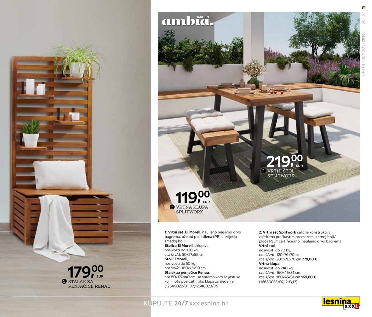 LESNINA katalog - Vrtni trendovi 2026