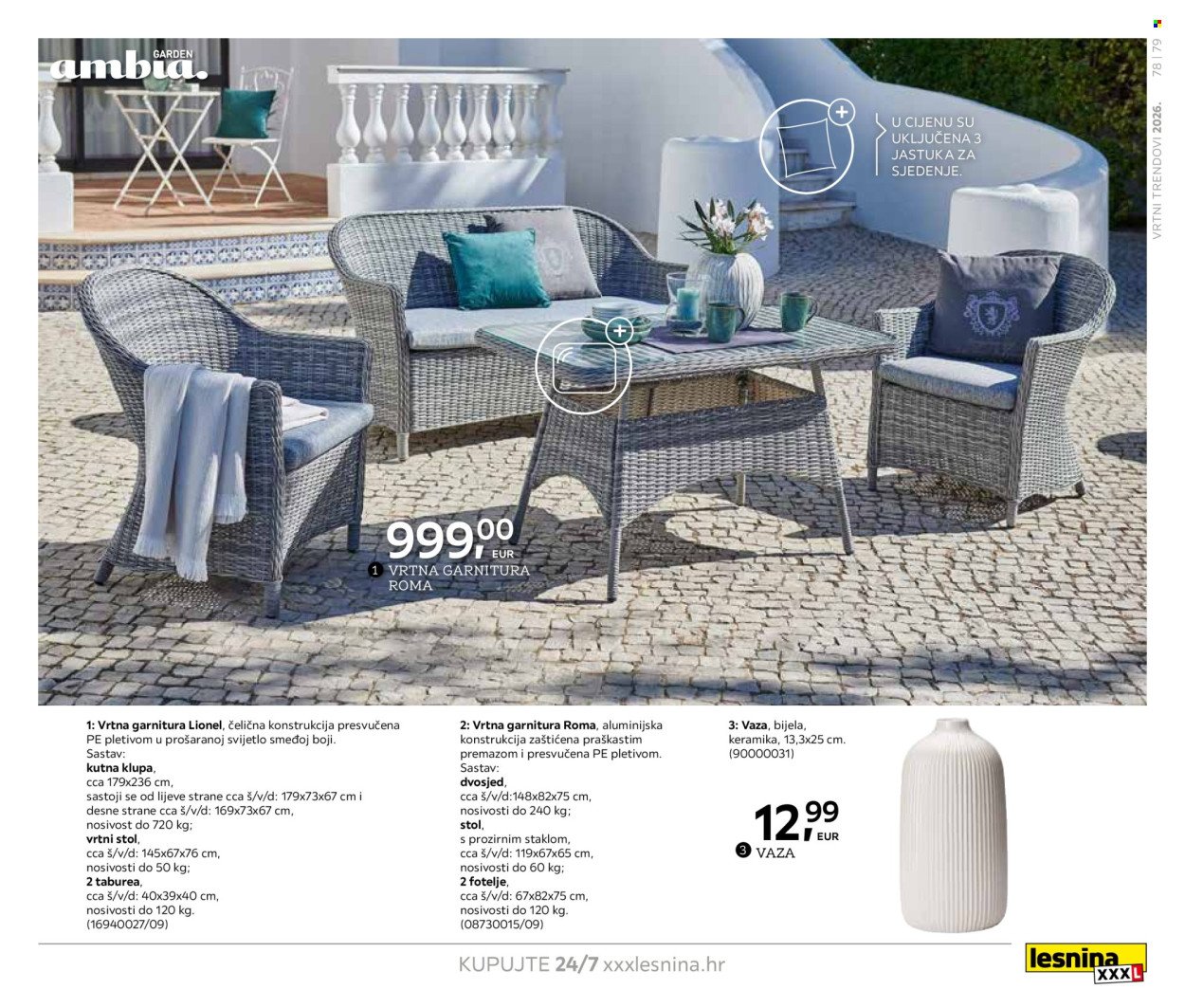 LESNINA katalog - Vrtni trendovi 2026