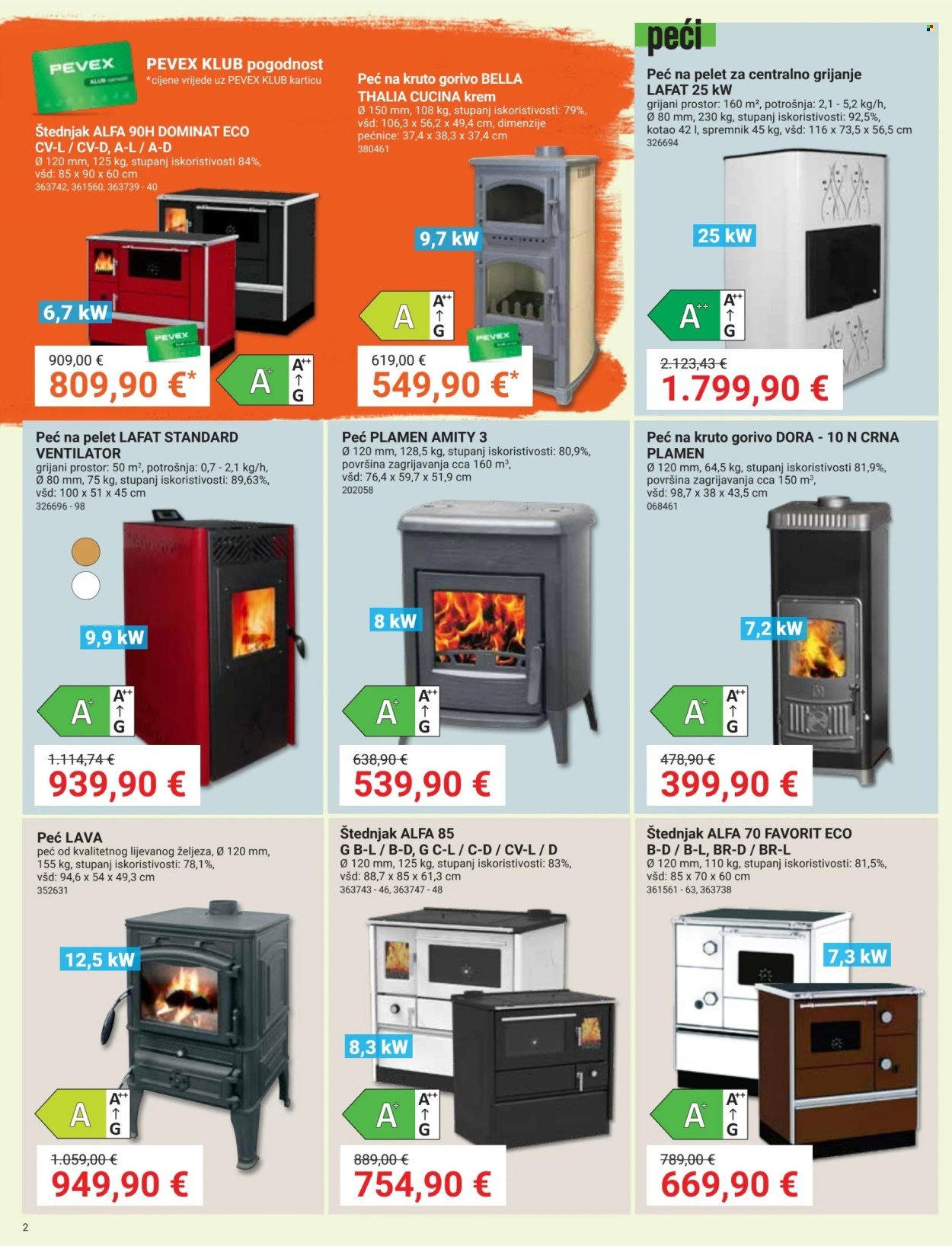 PEVEX katalog - Od četvrtka 23.10.2025.