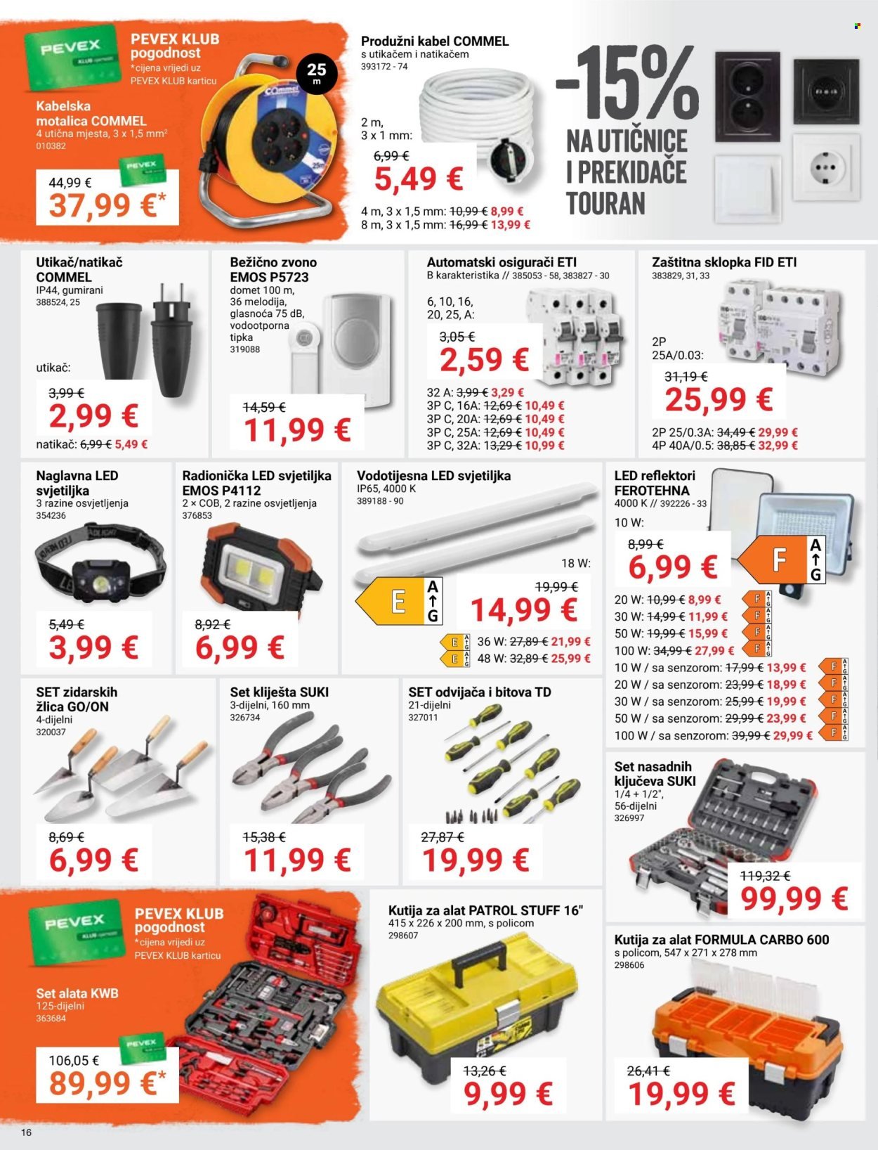 PEVEX katalog - Od četvrtka 23.10.2025.