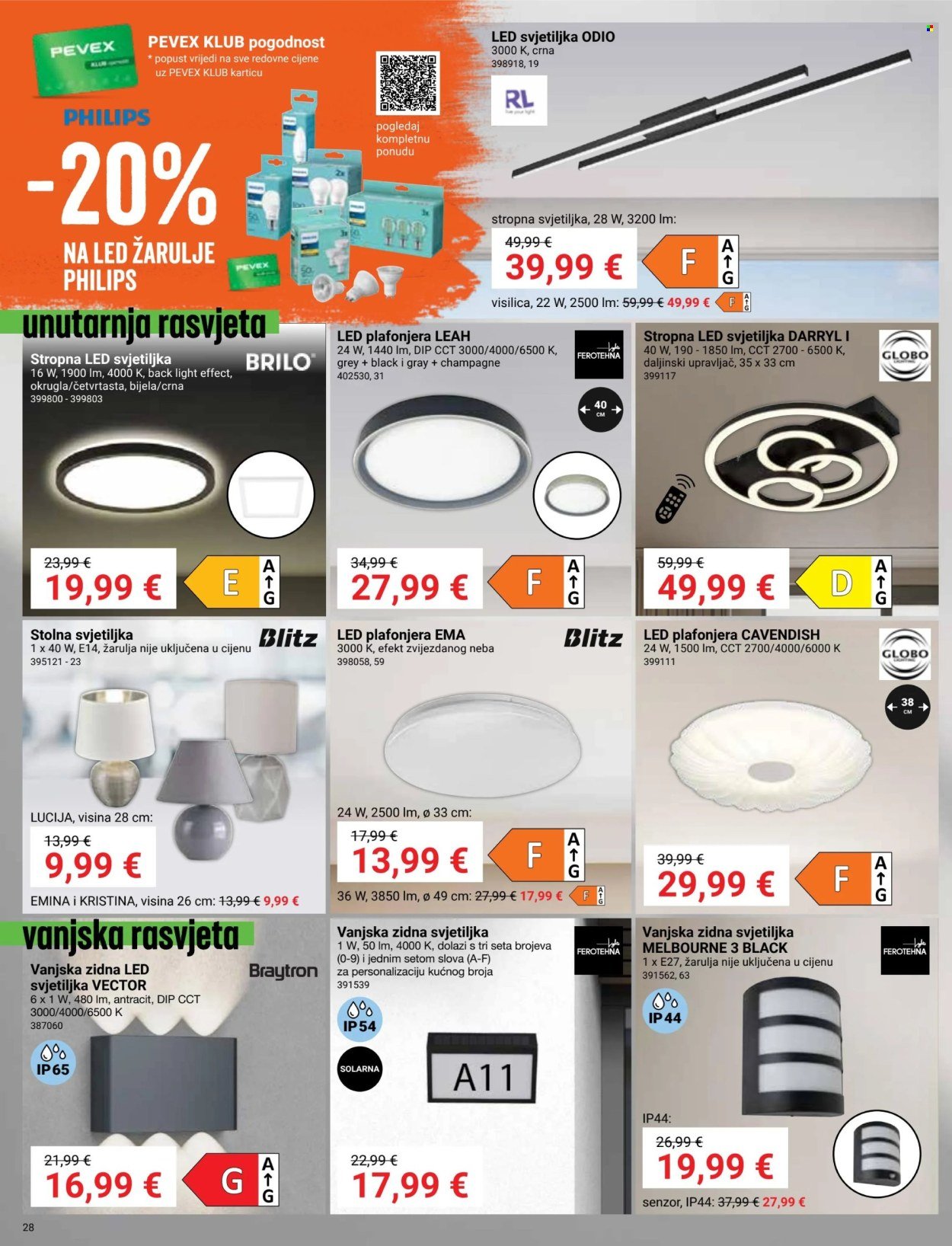 PEVEX katalog - Od četvrtka 23.10.2025.