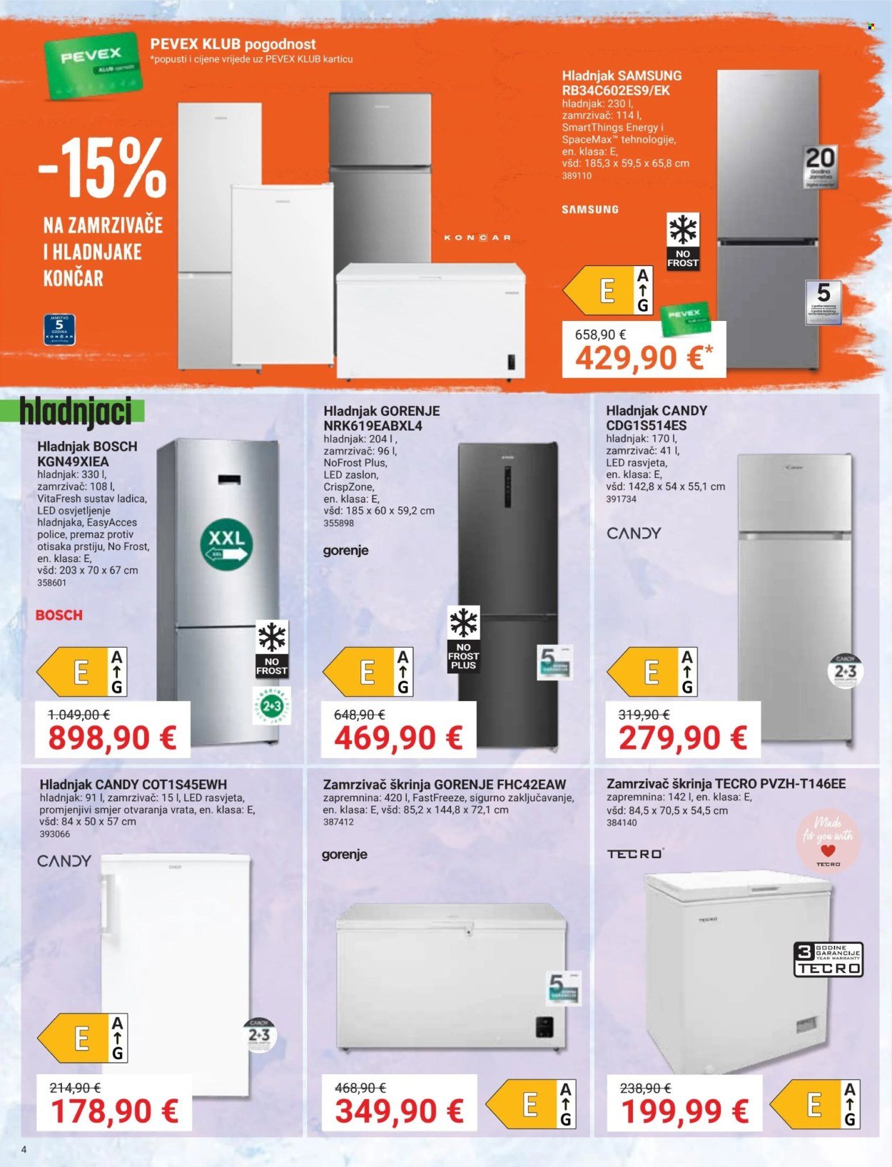 PEVEX katalog - Od četvrtka 23.10.2025.