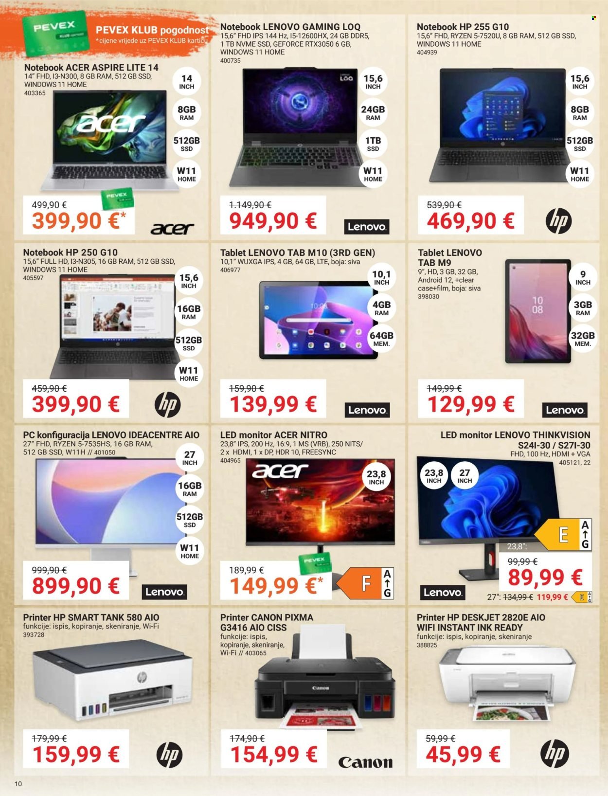 PEVEX katalog - Od četvrtka 23.10.2025.