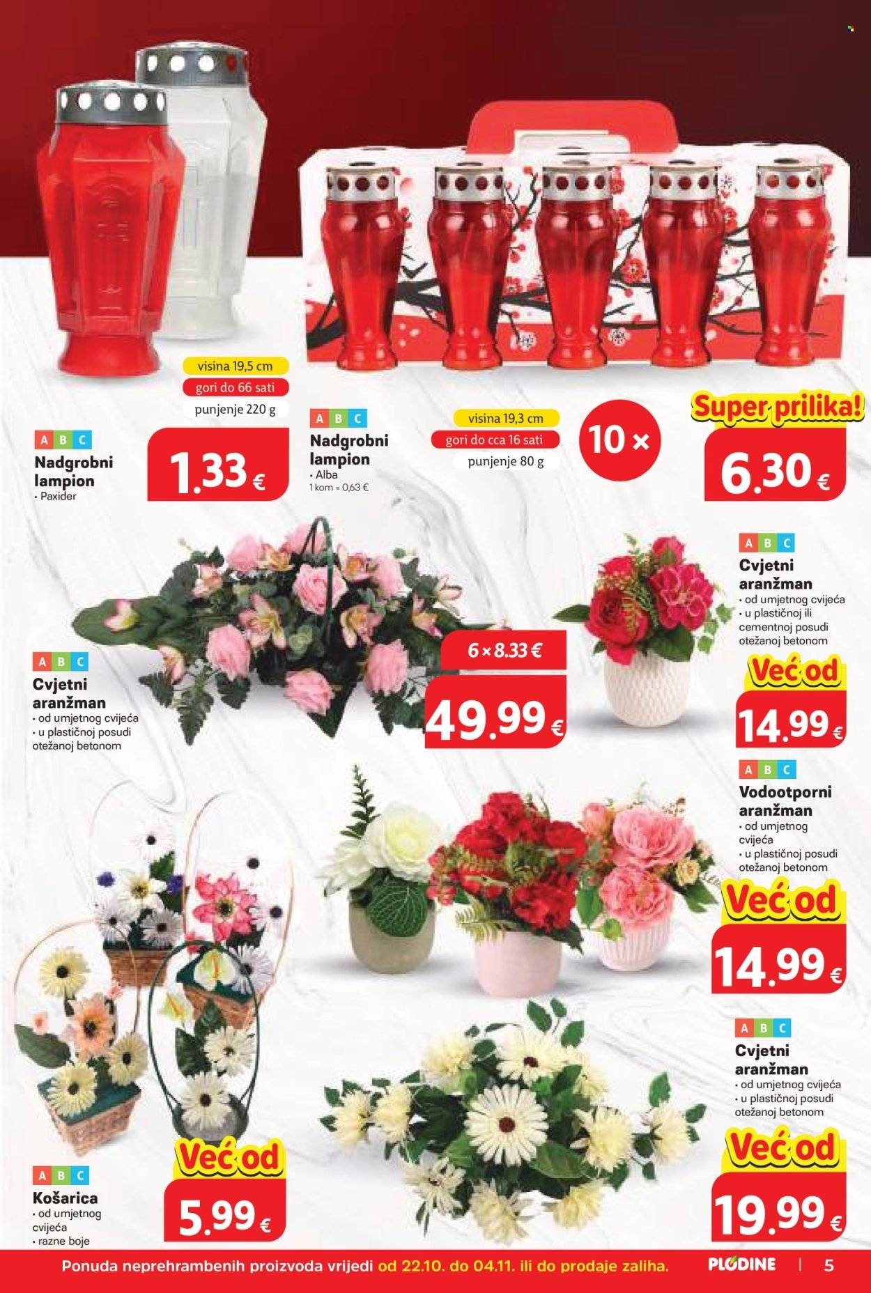 PLODINE katalog - Od srijede 22.10.2025.