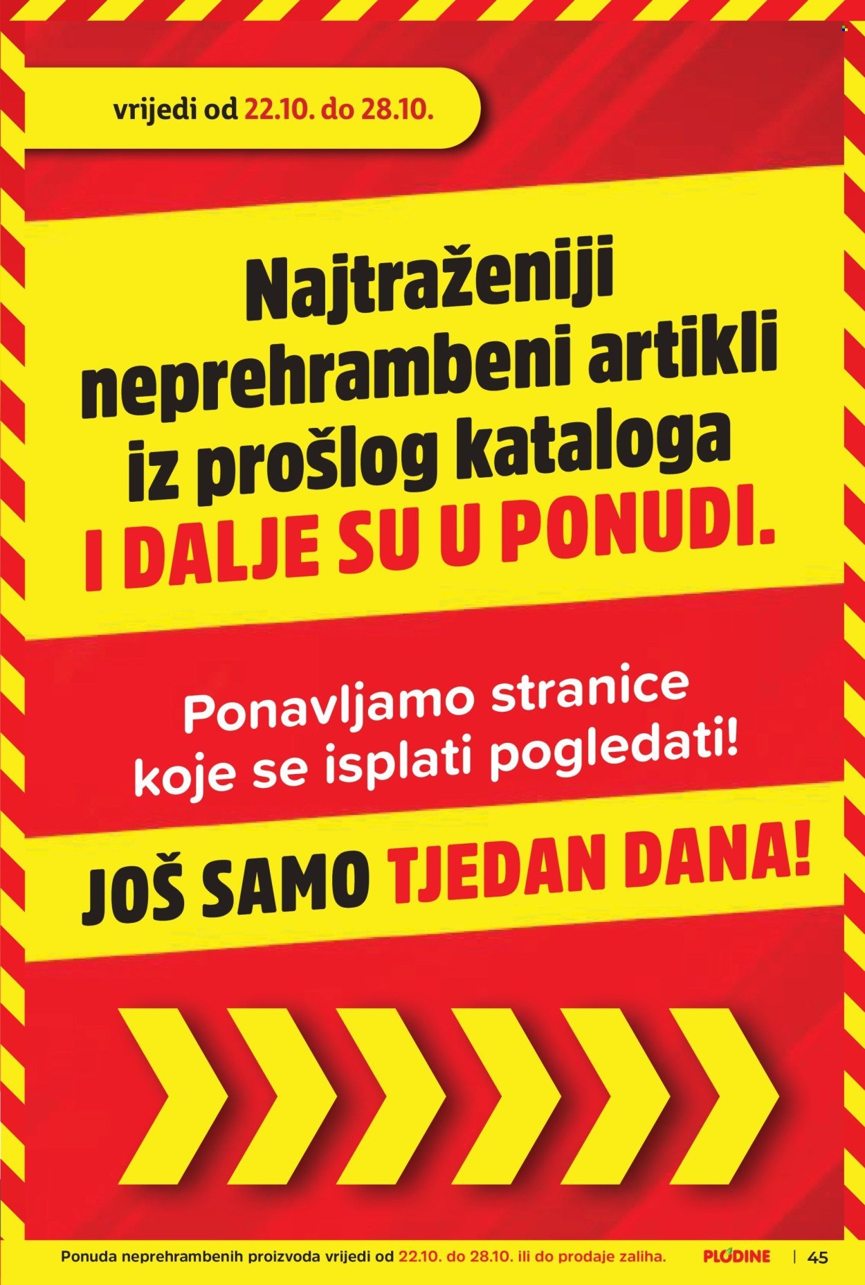 PLODINE katalog - Od srijede 22.10.2025.