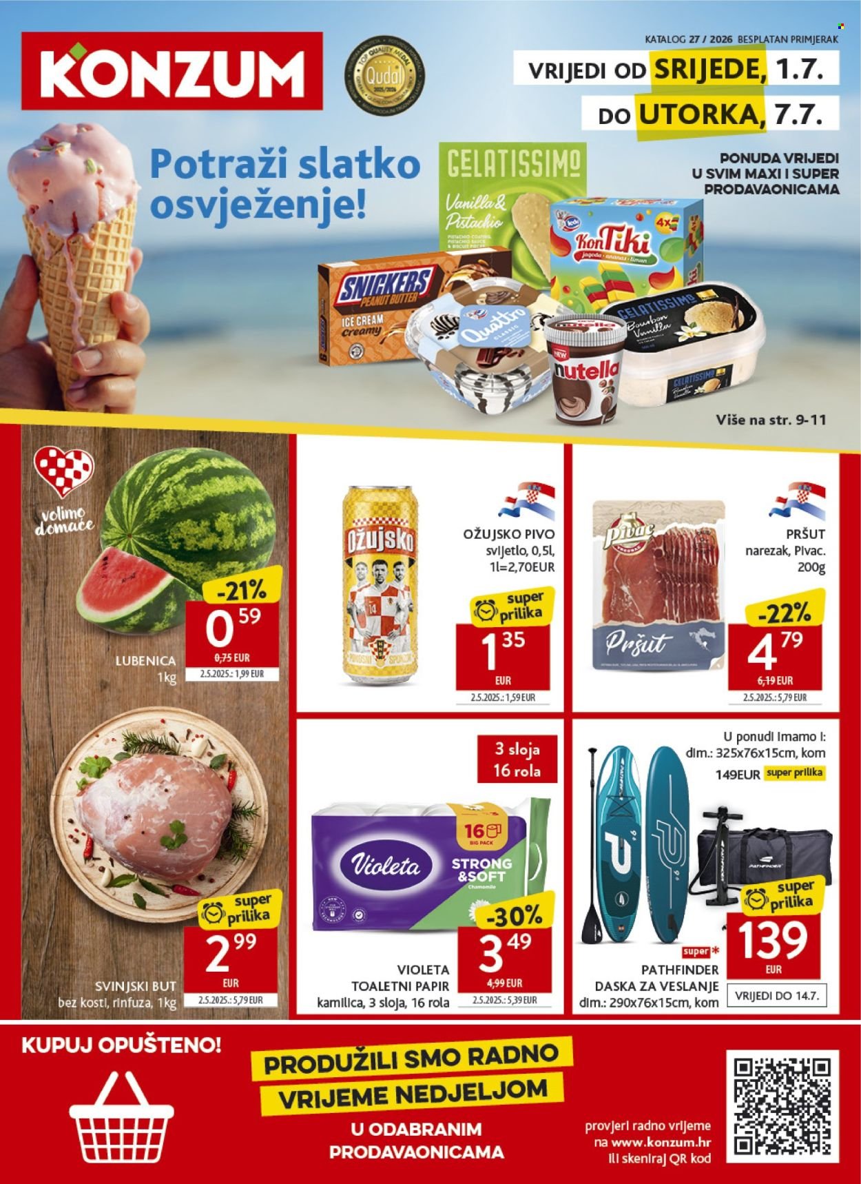KONZUM katalog - Potraži slatko osvježenje!