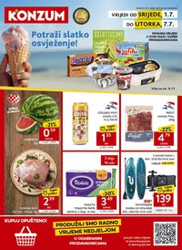 KONZUM katalog - Potraži slatko osvježenje!