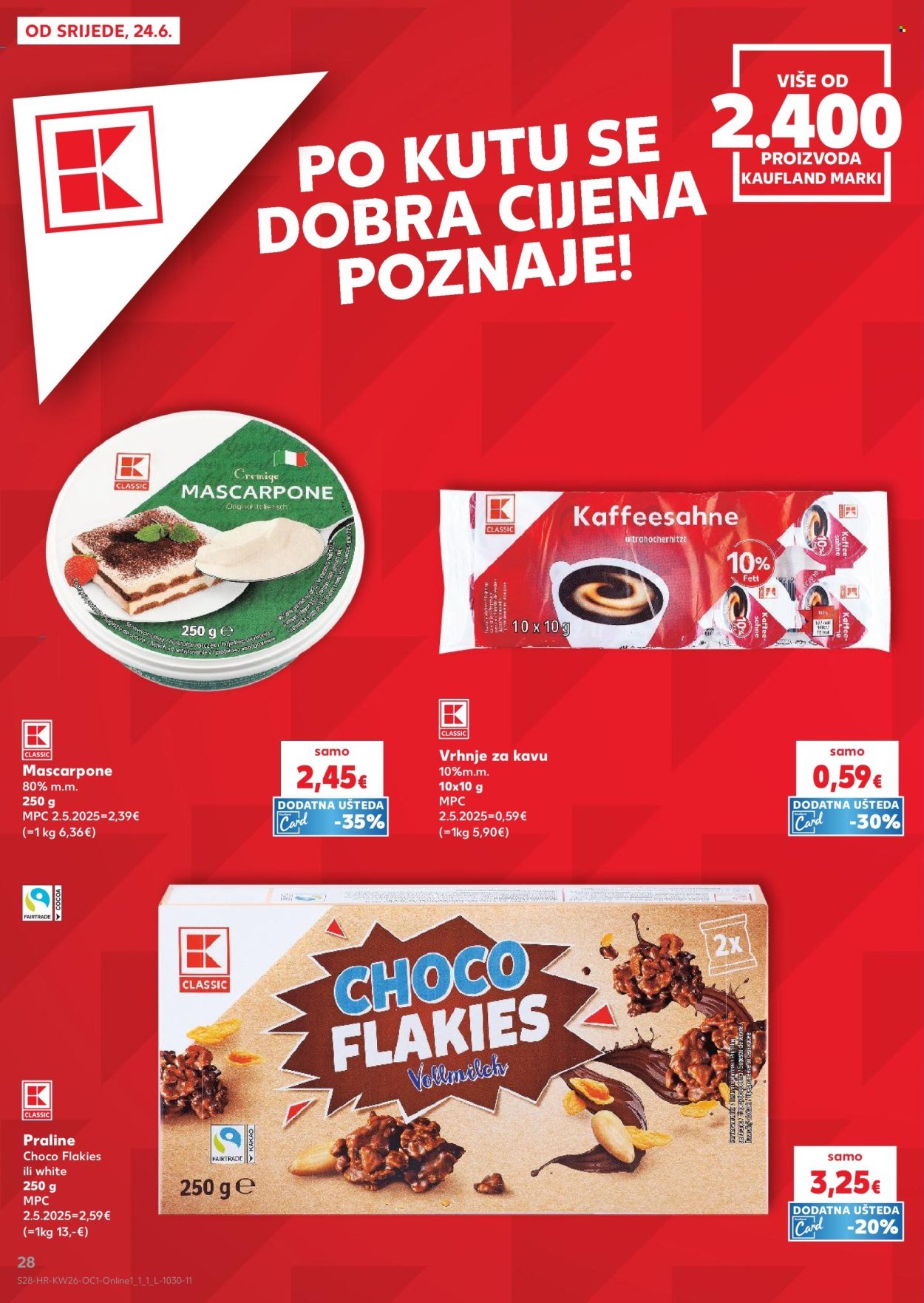 KAUFLAND katalog - Od srijede 24.06.2026.