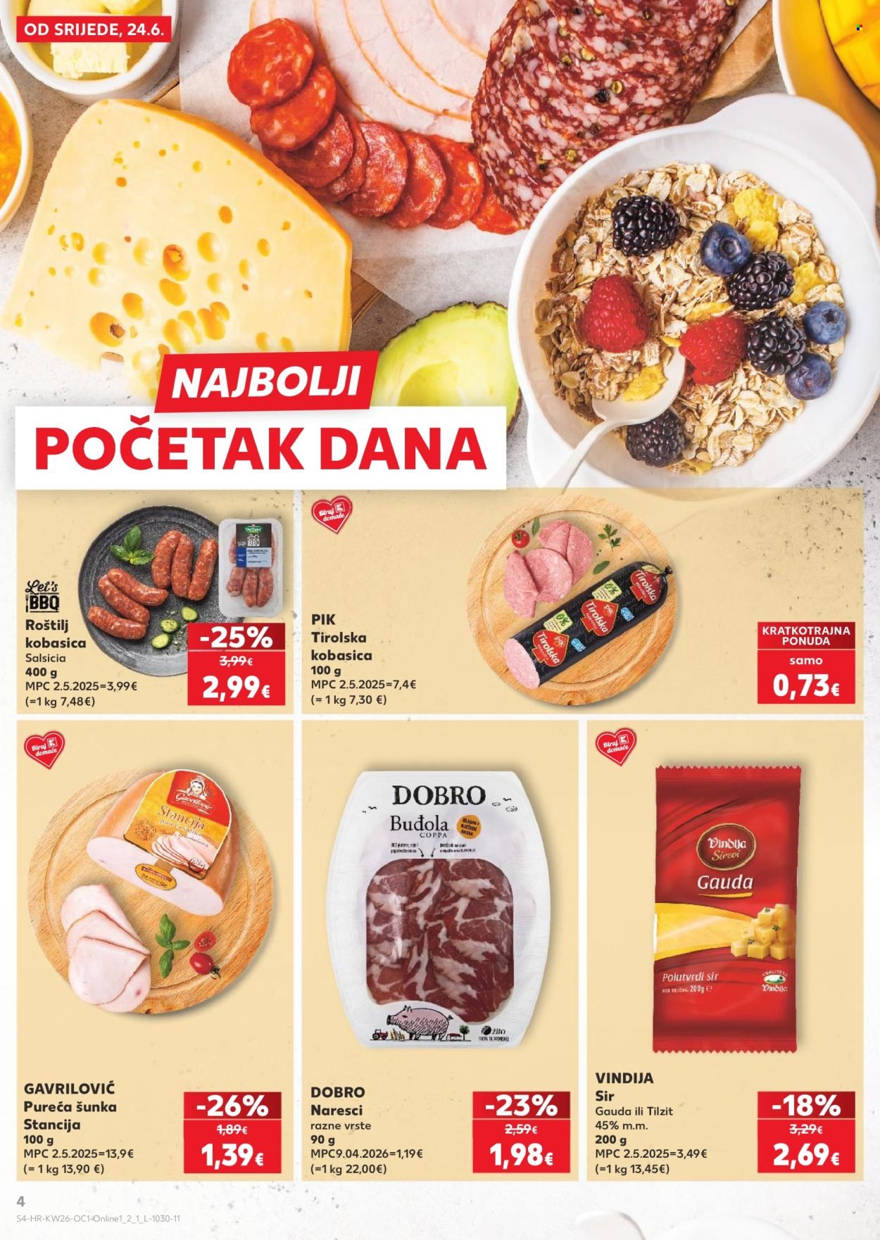 KAUFLAND katalog - Od srijede 24.06.2026.