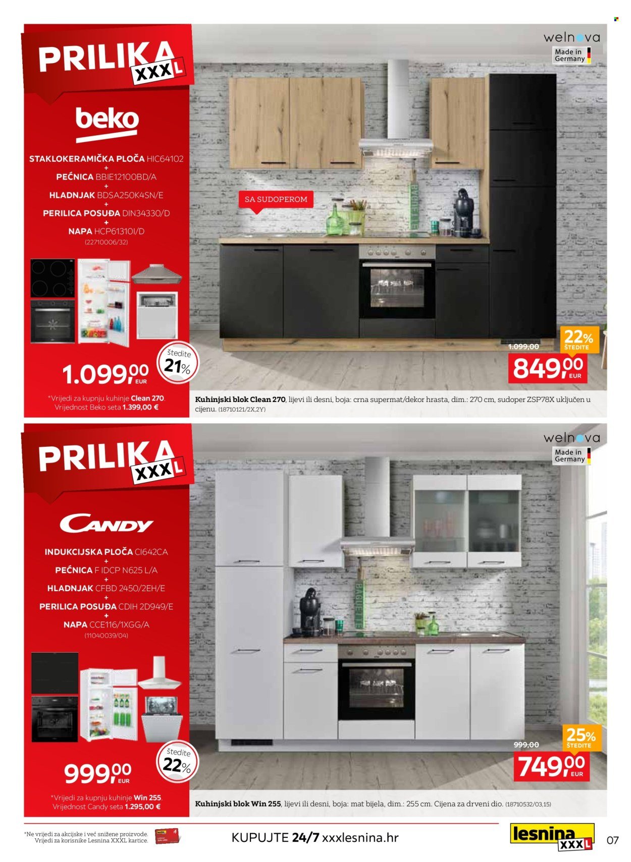 LESNINA katalog - Kuhinje koje osvajaju