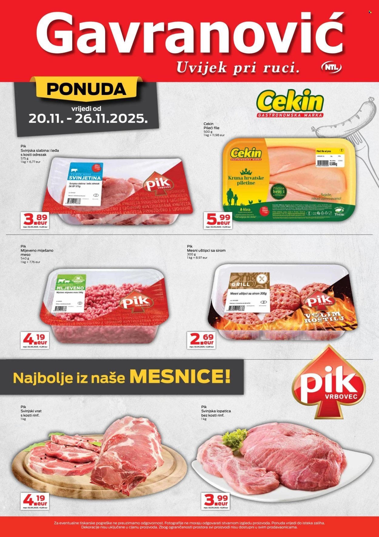 GAVRANOVIĆ katalog - Od četvrtka 20.11.2025.