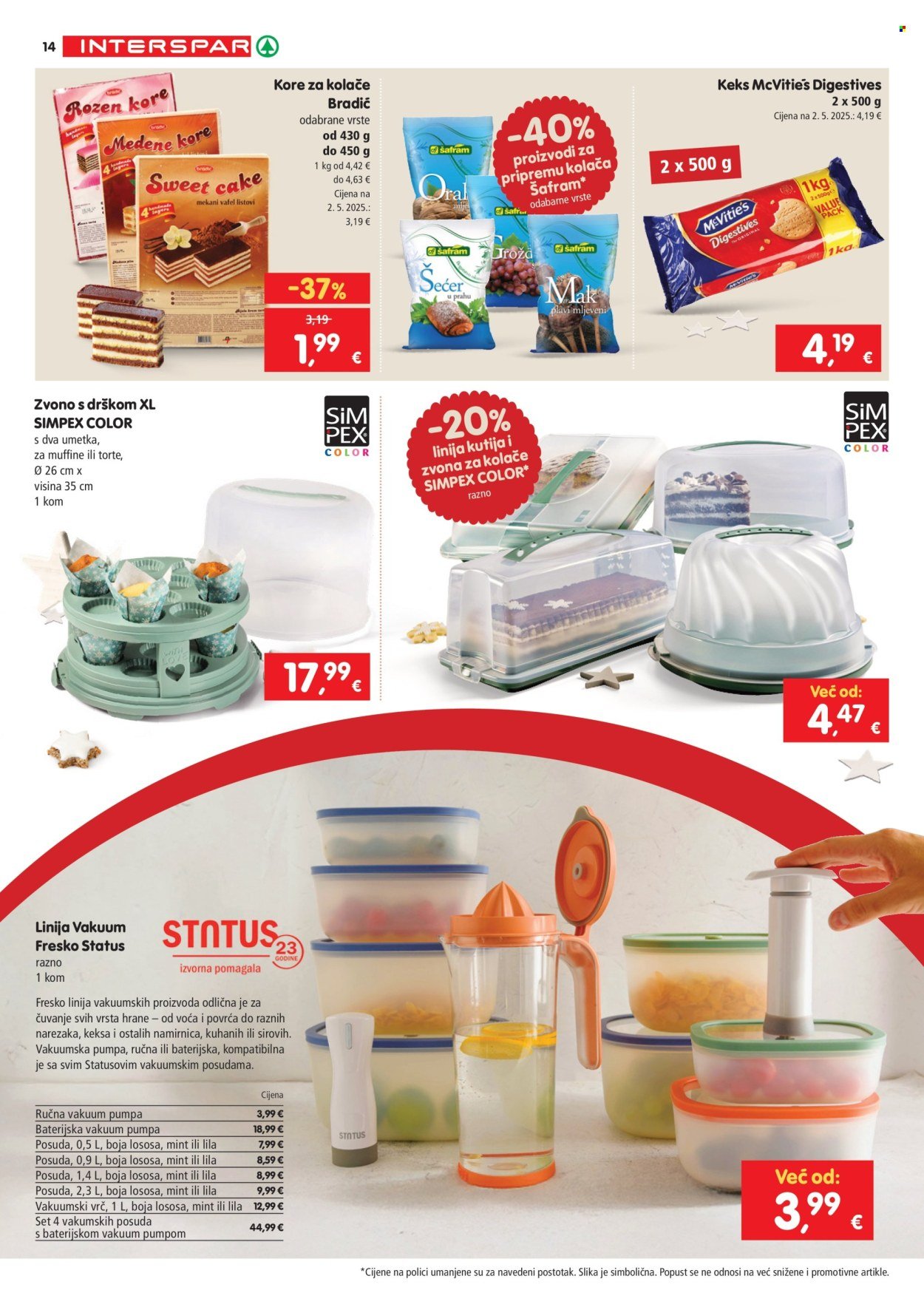 INTERSPAR katalog - INTERSPAR Kolači