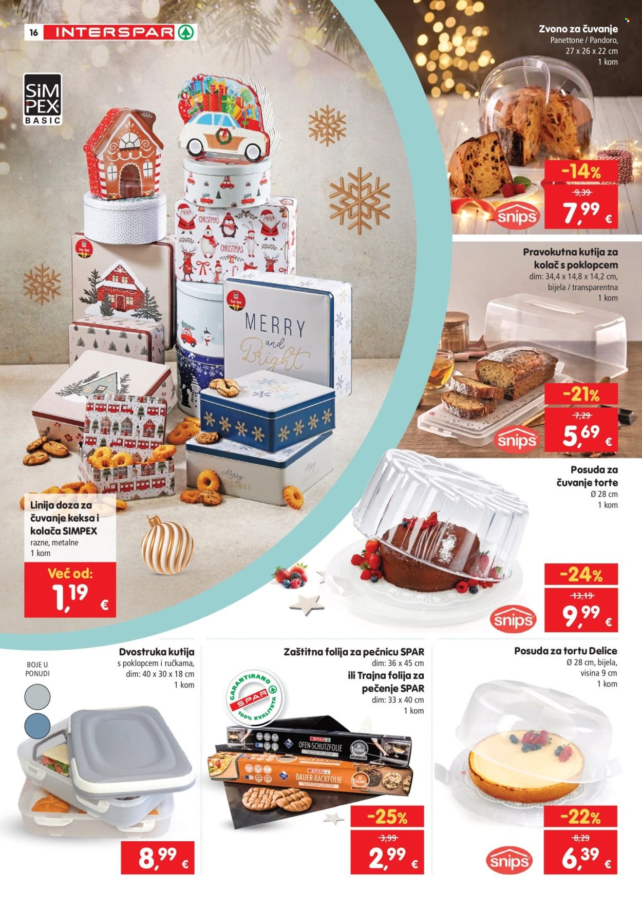 INTERSPAR katalog - INTERSPAR Kolači