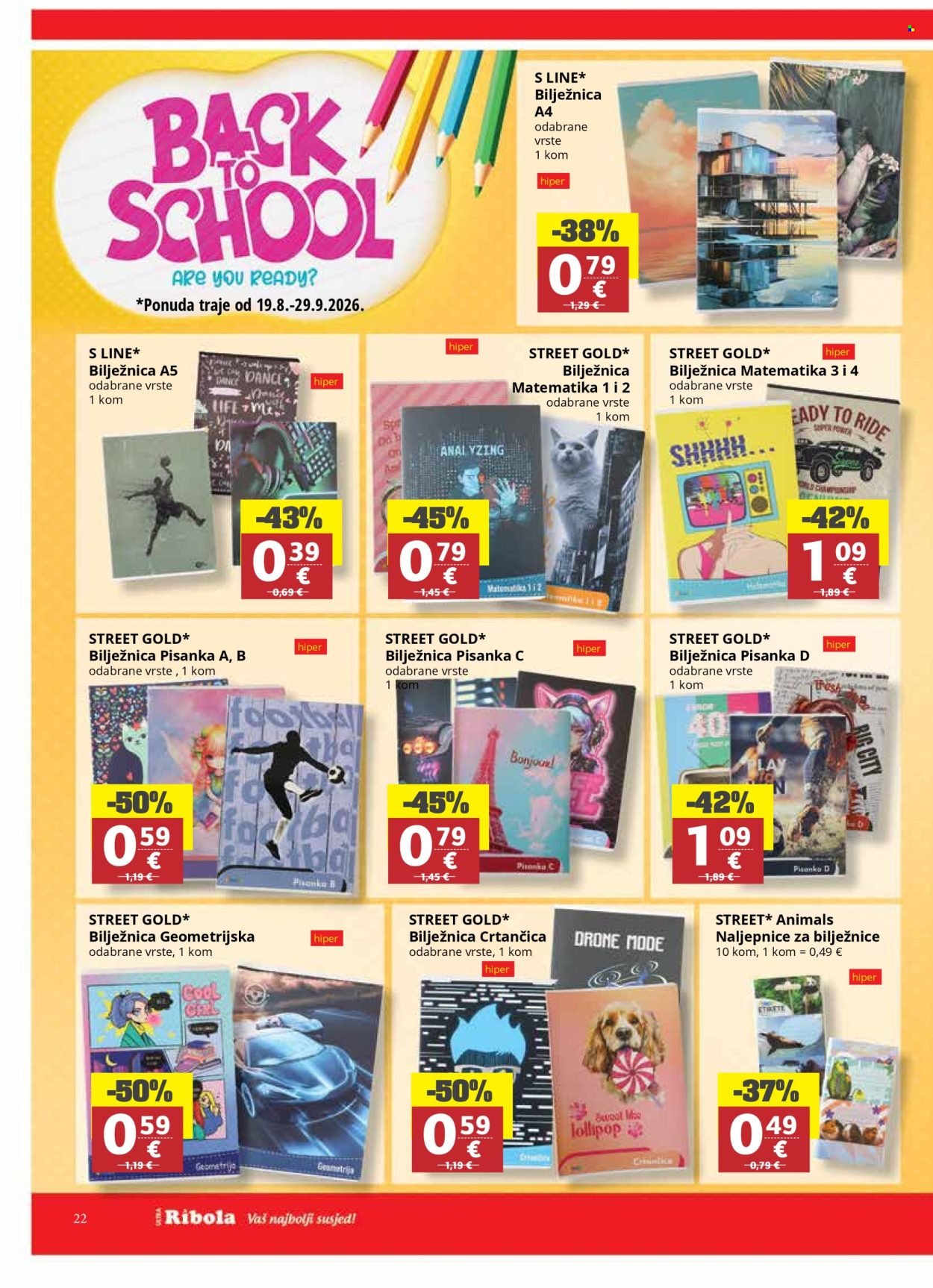 RIBOLA katalog - Od srijede 19.08.2026.