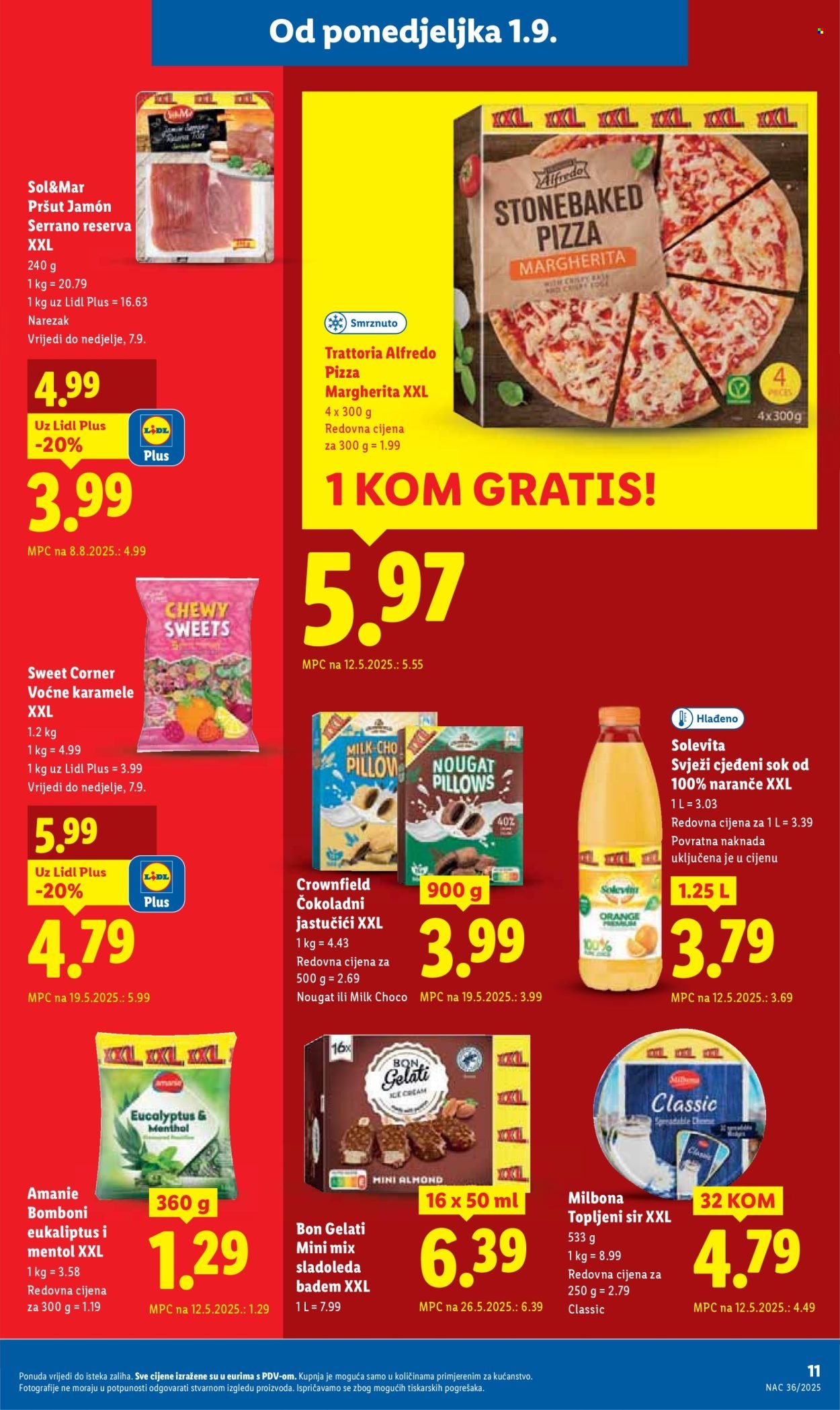 LIDL katalog - Od ponedeljka 01.09.2025.