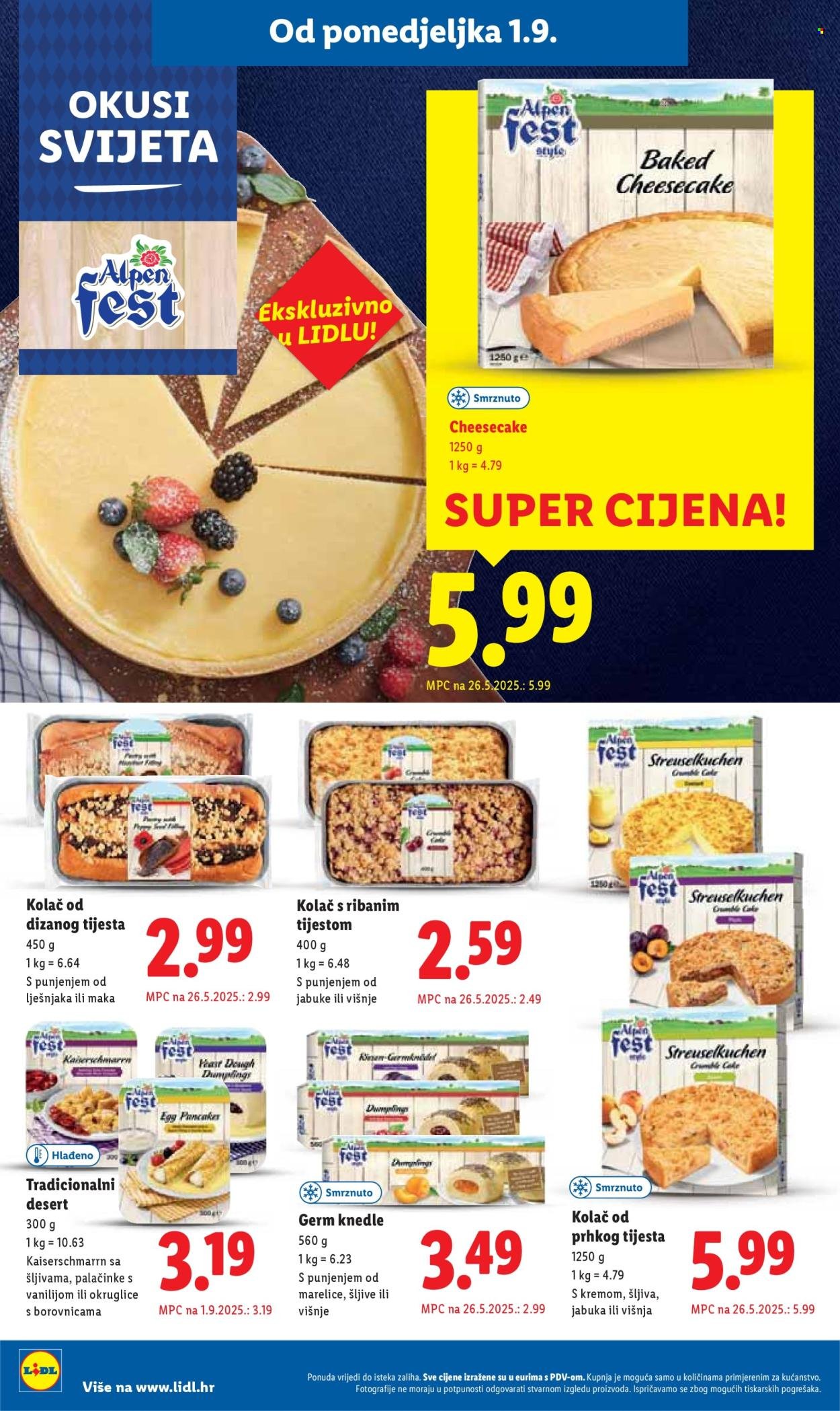 LIDL katalog - Od ponedeljka 01.09.2025.