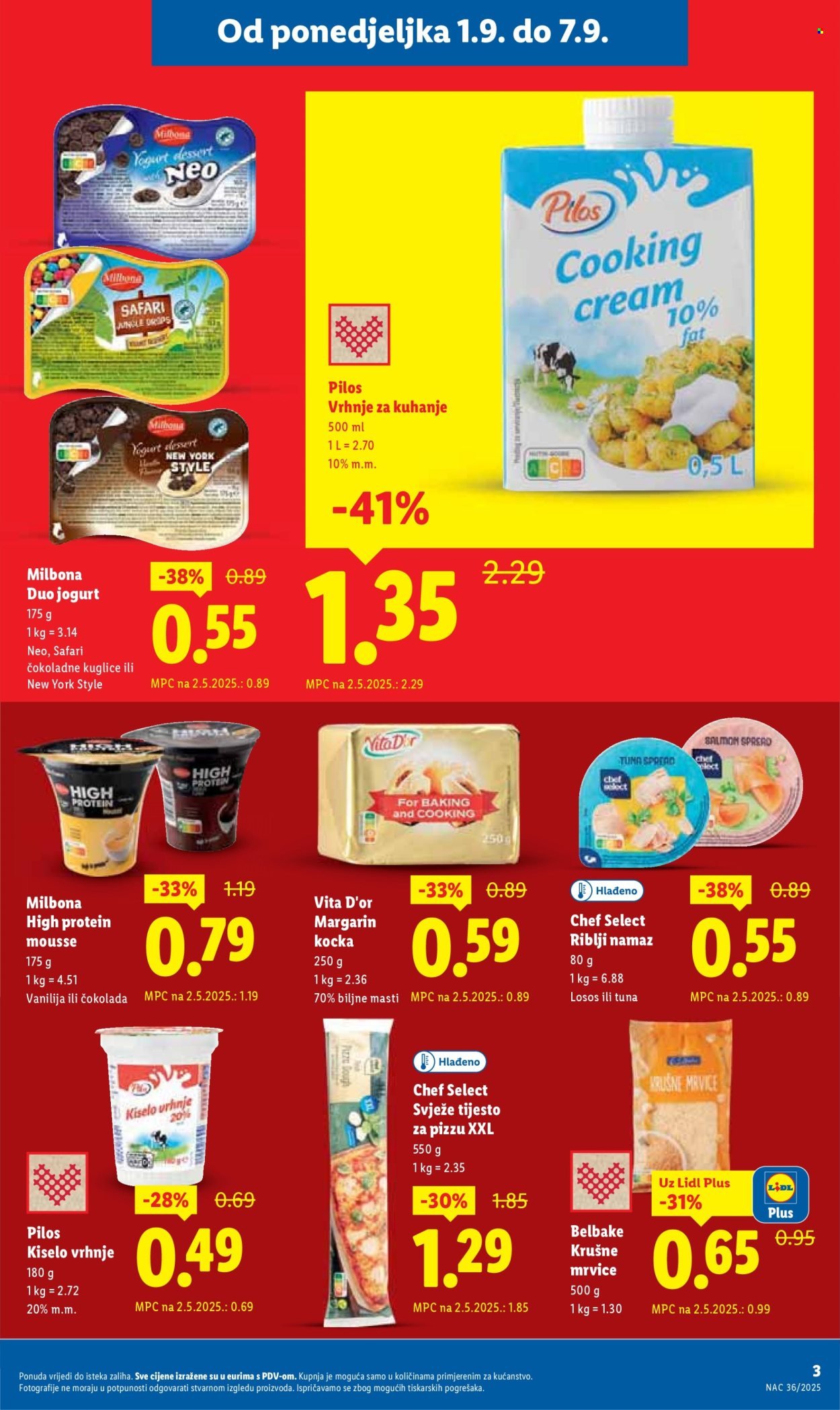 LIDL katalog - Od ponedeljka 01.09.2025.