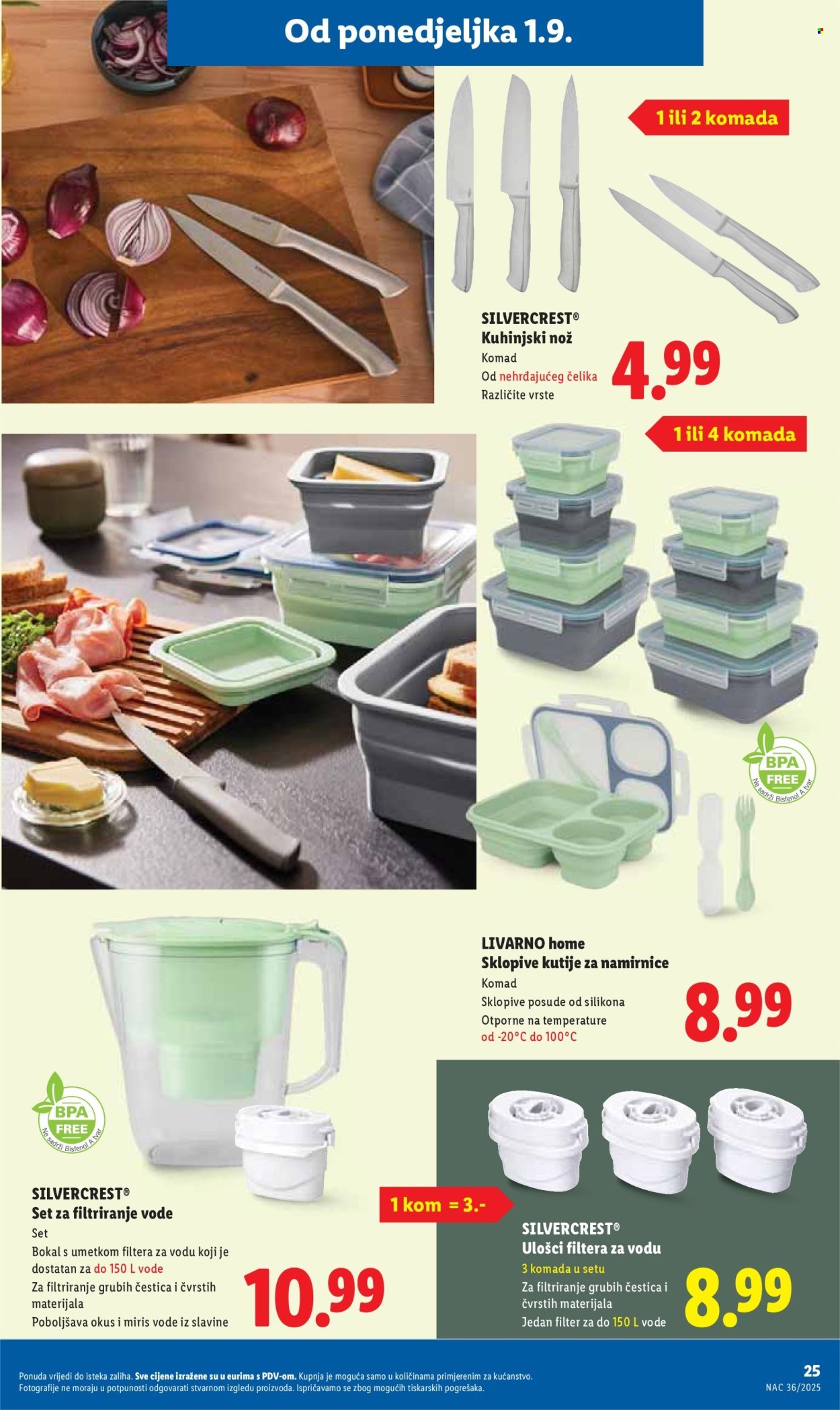 LIDL katalog - Od ponedeljka 01.09.2025.