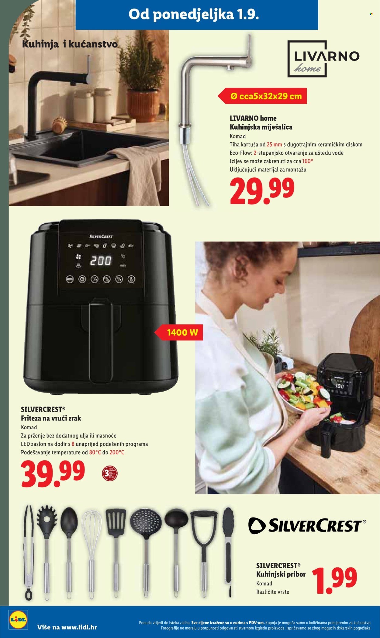 LIDL katalog - Od ponedeljka 01.09.2025.