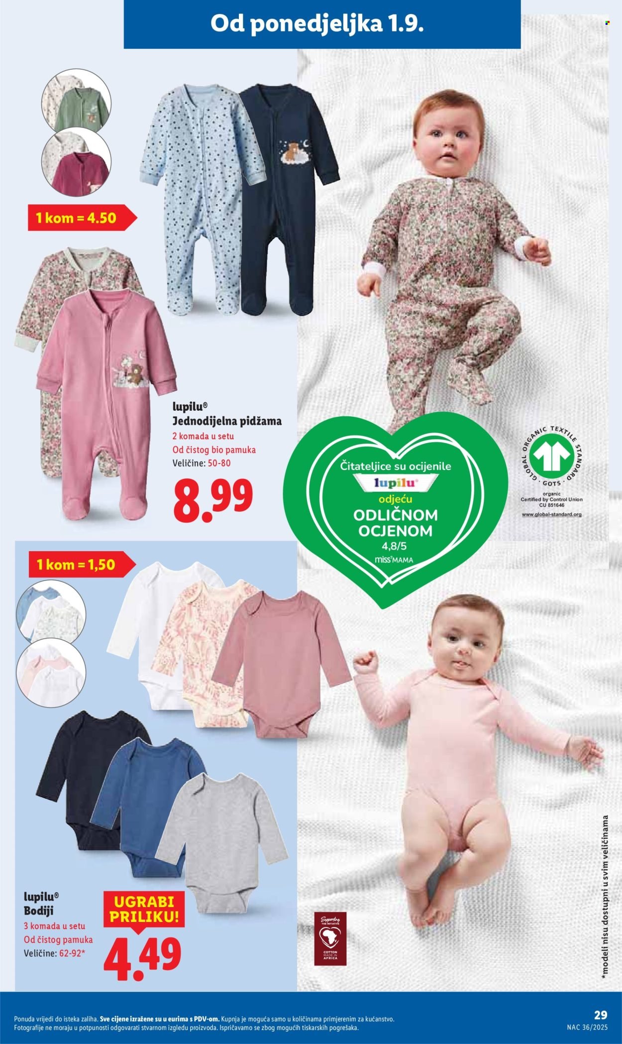 LIDL katalog - Od ponedeljka 01.09.2025.