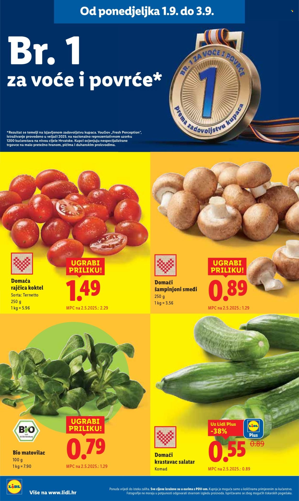 LIDL katalog - Od ponedeljka 01.09.2025.
