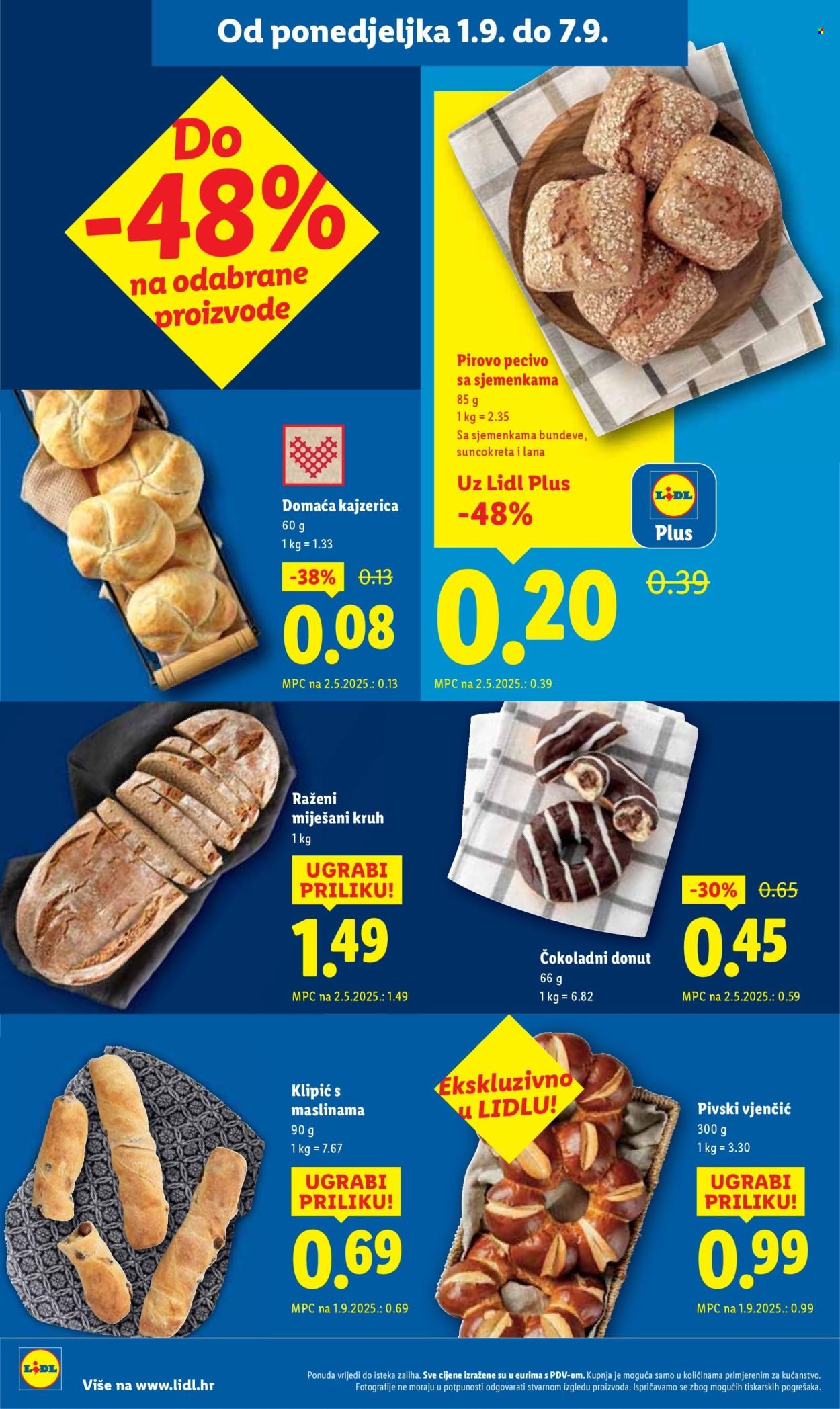 LIDL katalog - Od ponedeljka 01.09.2025.