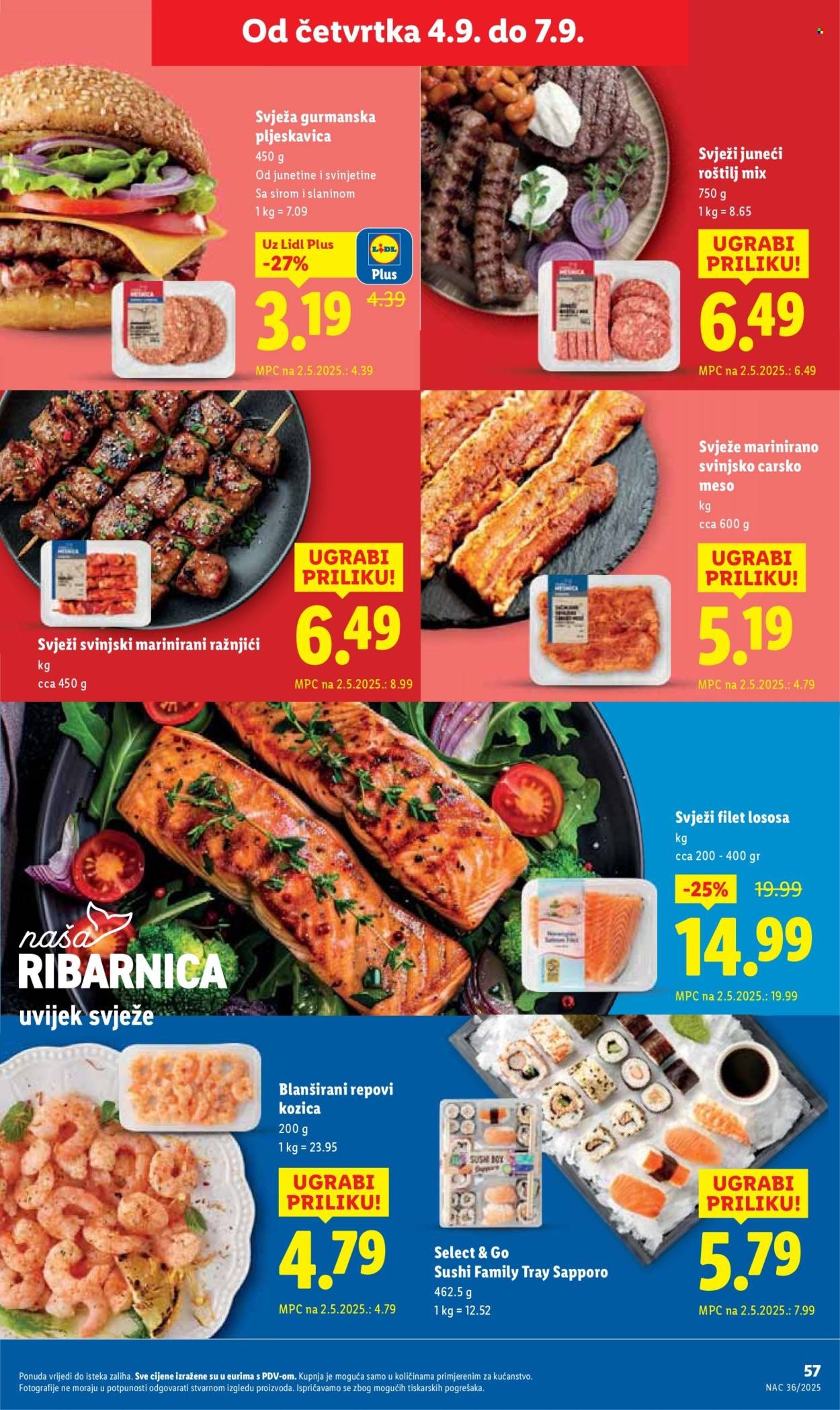 LIDL katalog - Od ponedeljka 01.09.2025.
