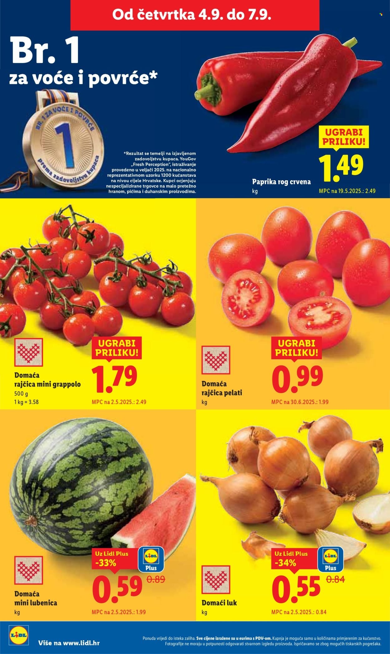LIDL katalog - Od ponedeljka 01.09.2025.