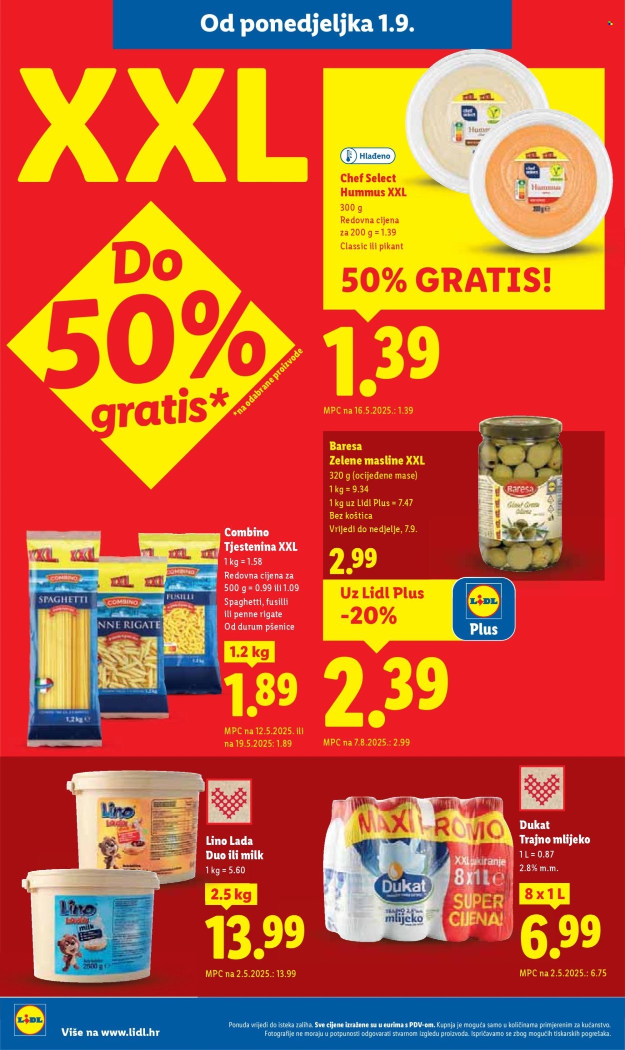 LIDL katalog - Od ponedeljka 01.09.2025.